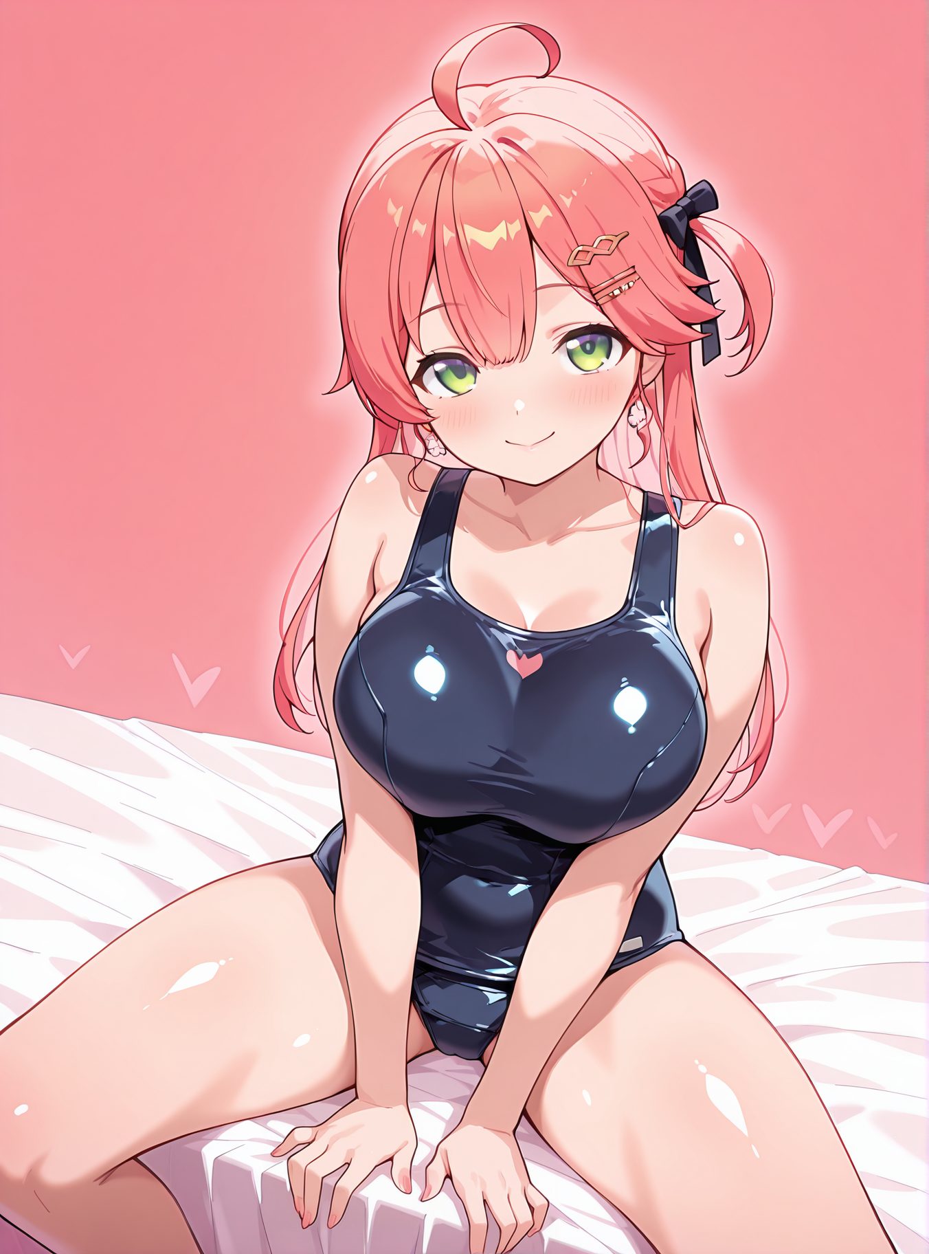 さくらみこのさくらみこ姿を描いたAIイラスト(さくらみこ)