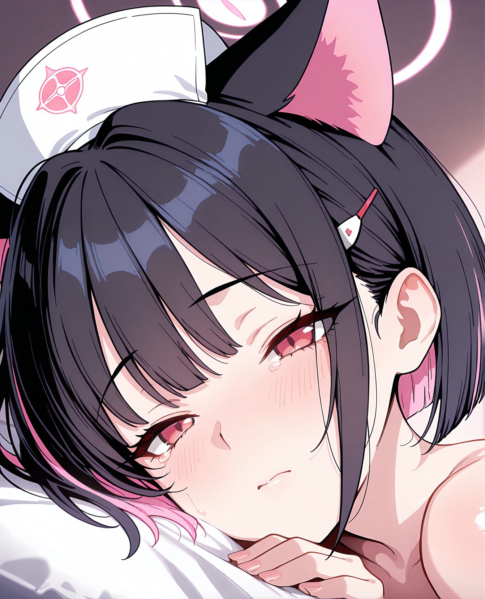 杏山カズサの京山カズサ姿を描いたAIイラスト