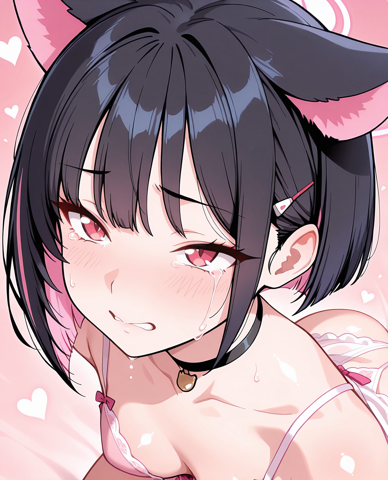 京山カズサが魅力的な杏山カズサの二次創作AIイラスト