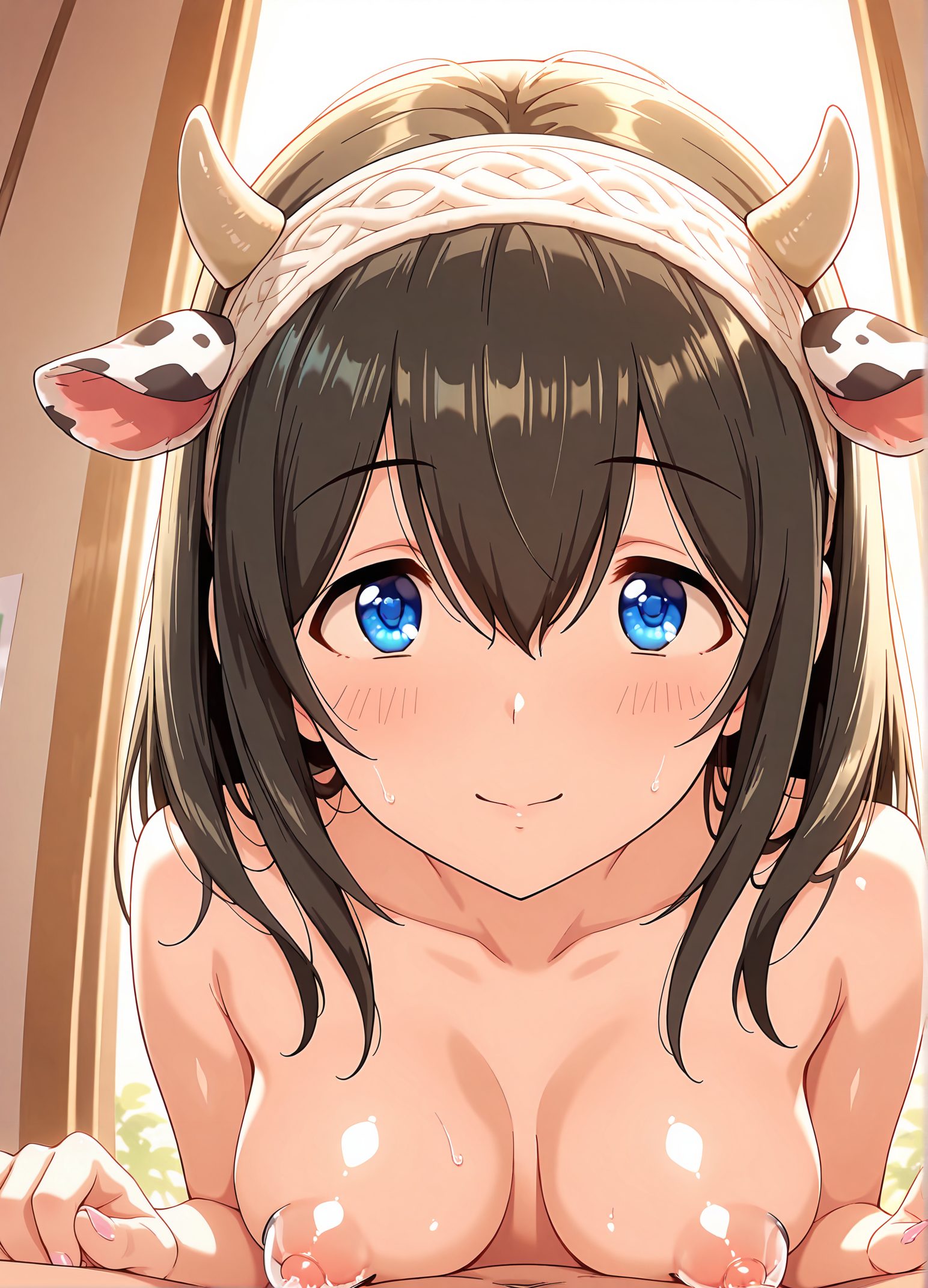 鷺沢文香が魅力的な鷺沢文香の二次創作AIイラスト