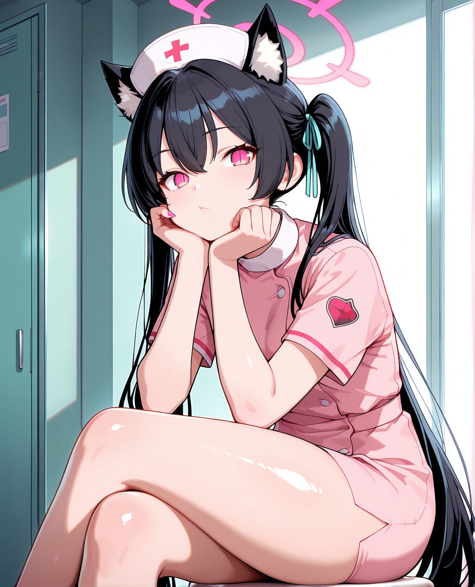 黒見セリカが魅力的な黒見セリカの二次創作AIイラスト
