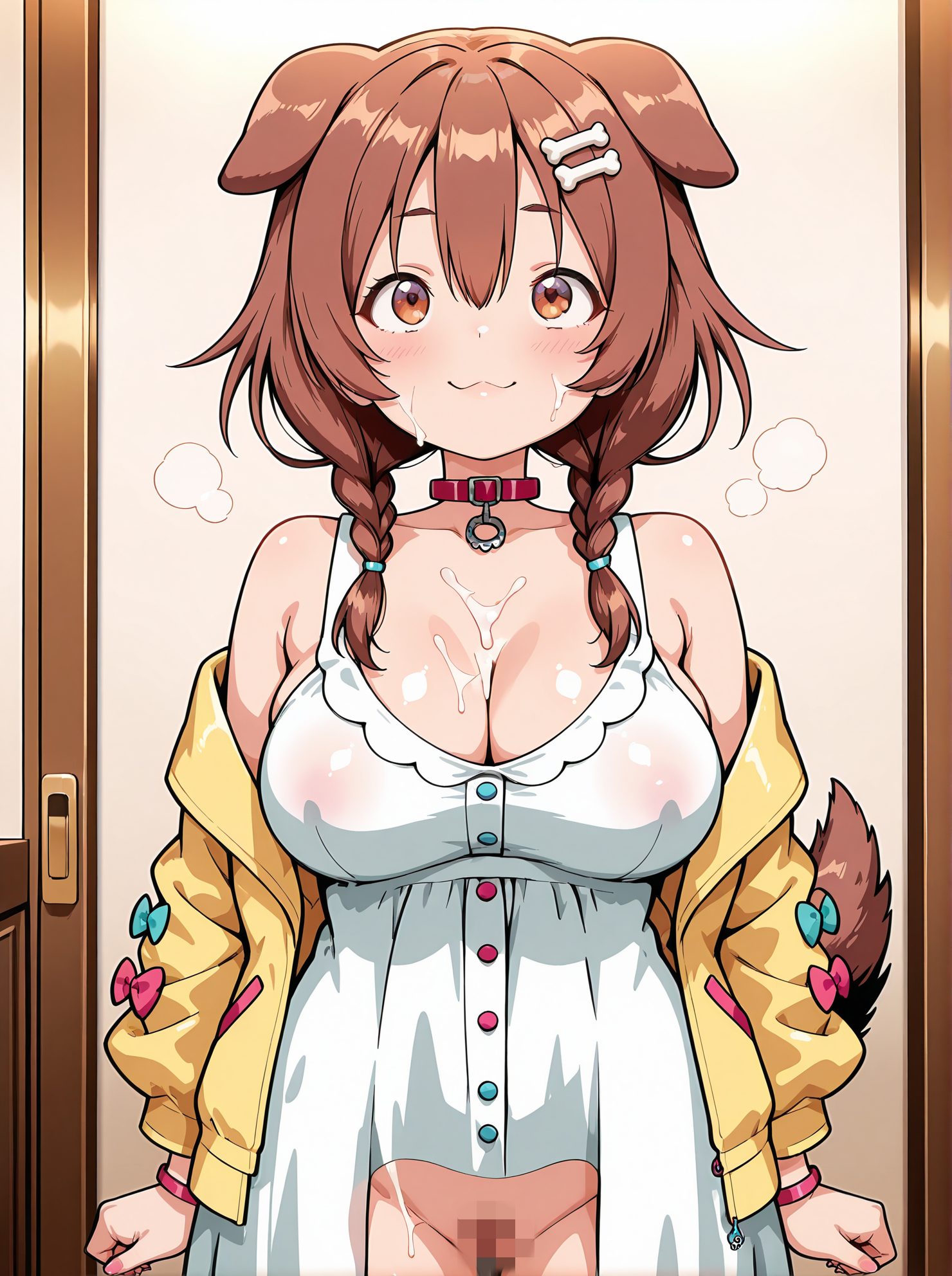 戌神ころねが魅力的な戌神ころねの二次創作AIイラスト
