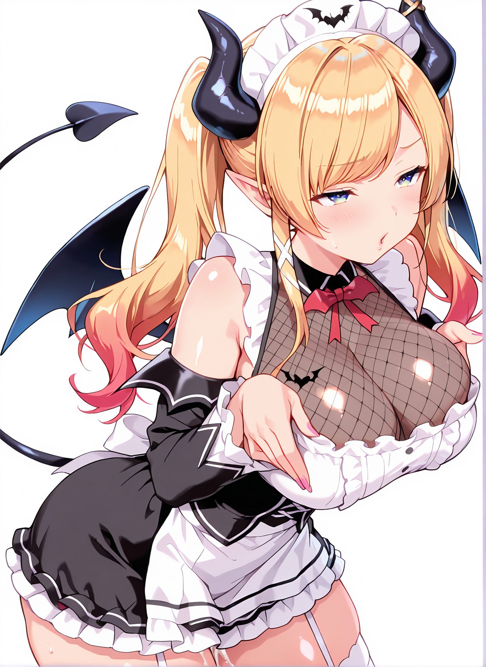 癒月ちょこが魅力的な癒月ちょこの二次創作AIイラスト