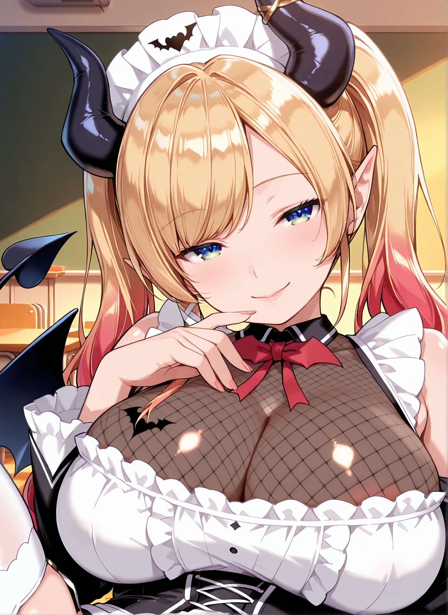 癒月ちょこが魅力的な癒月ちょこの二次創作AIイラスト