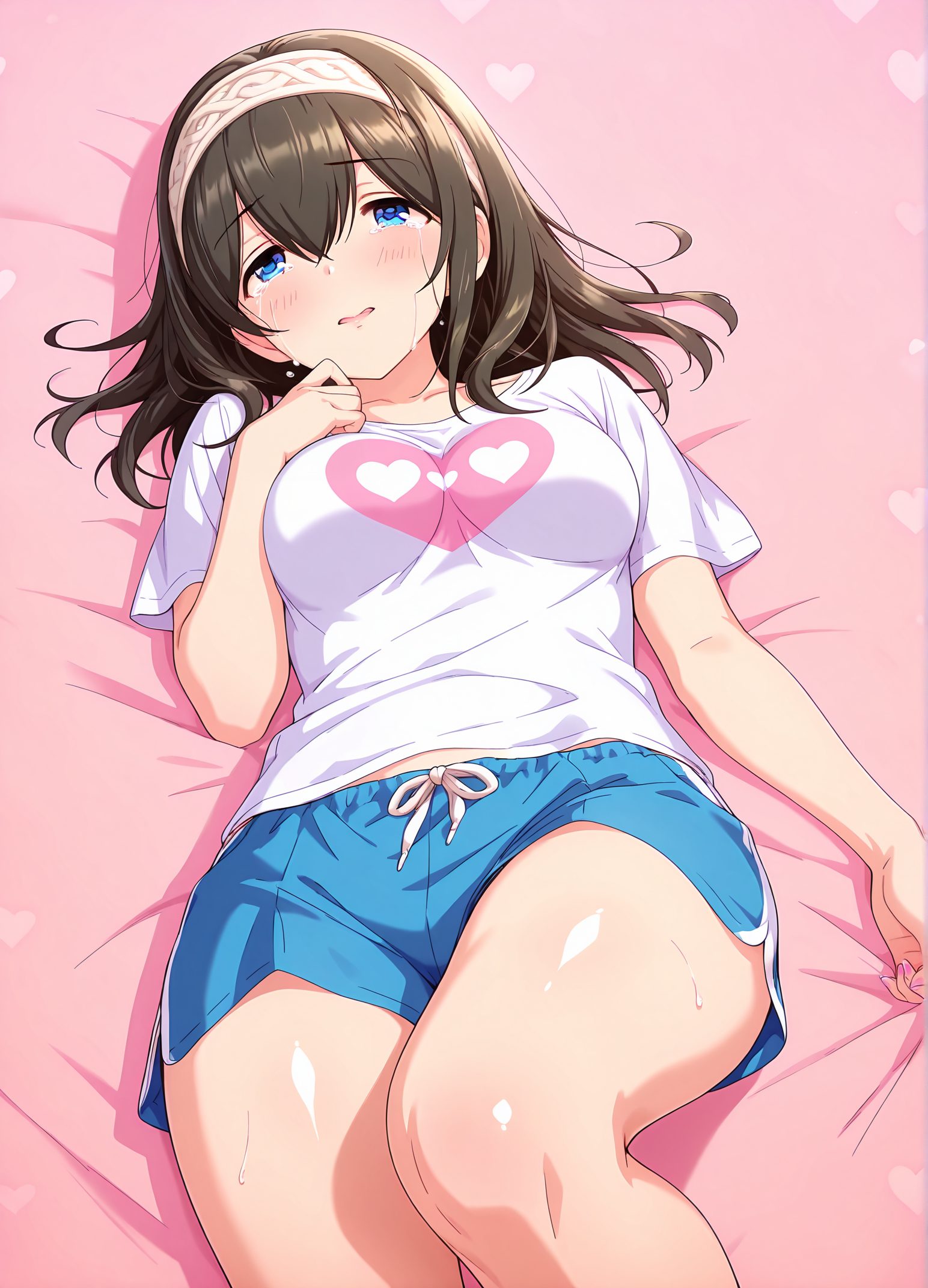 鷺沢文香の鷺沢文香姿を描いたAIイラスト