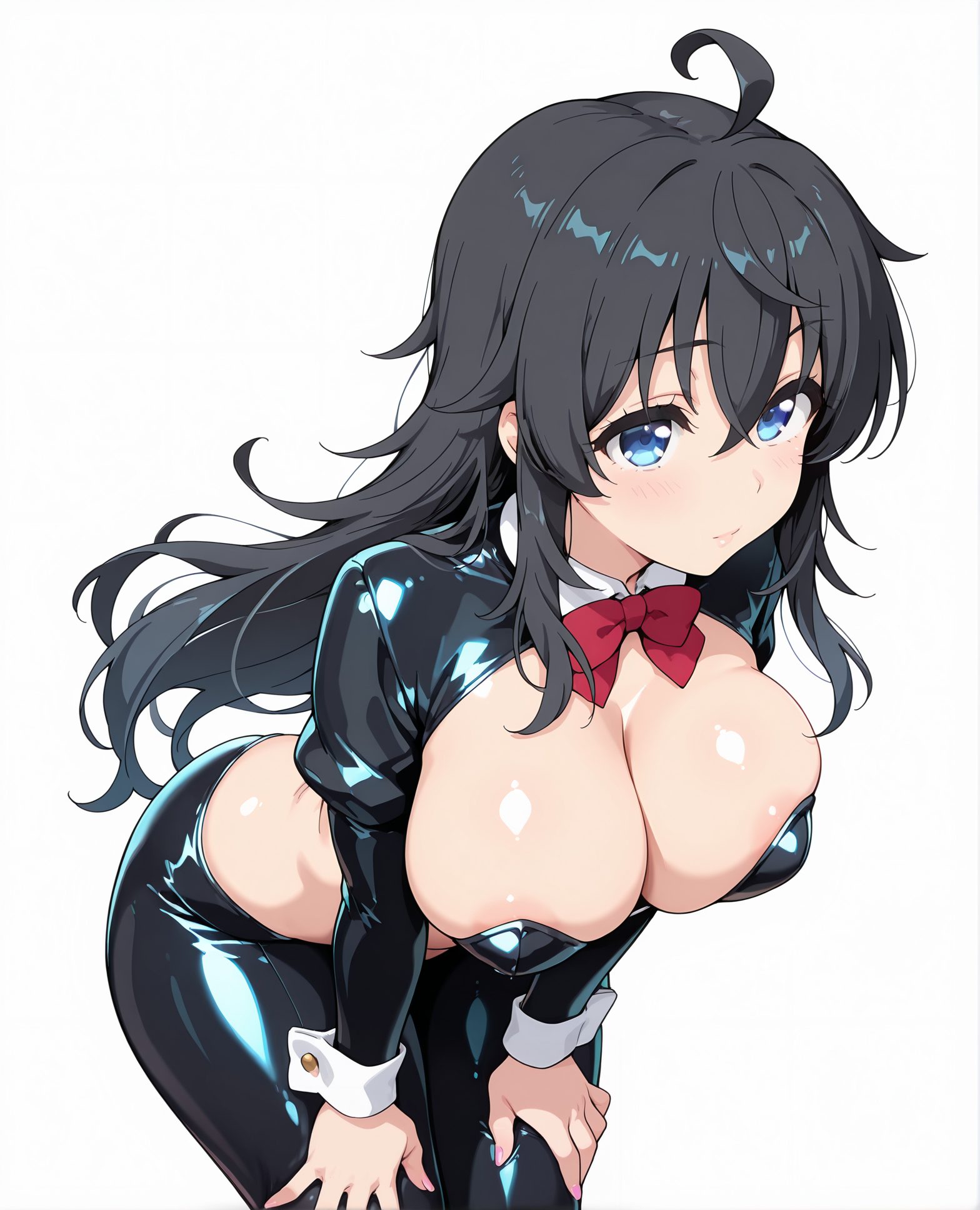 玉置亜子の玉置亜子姿を描いたAIイラスト
