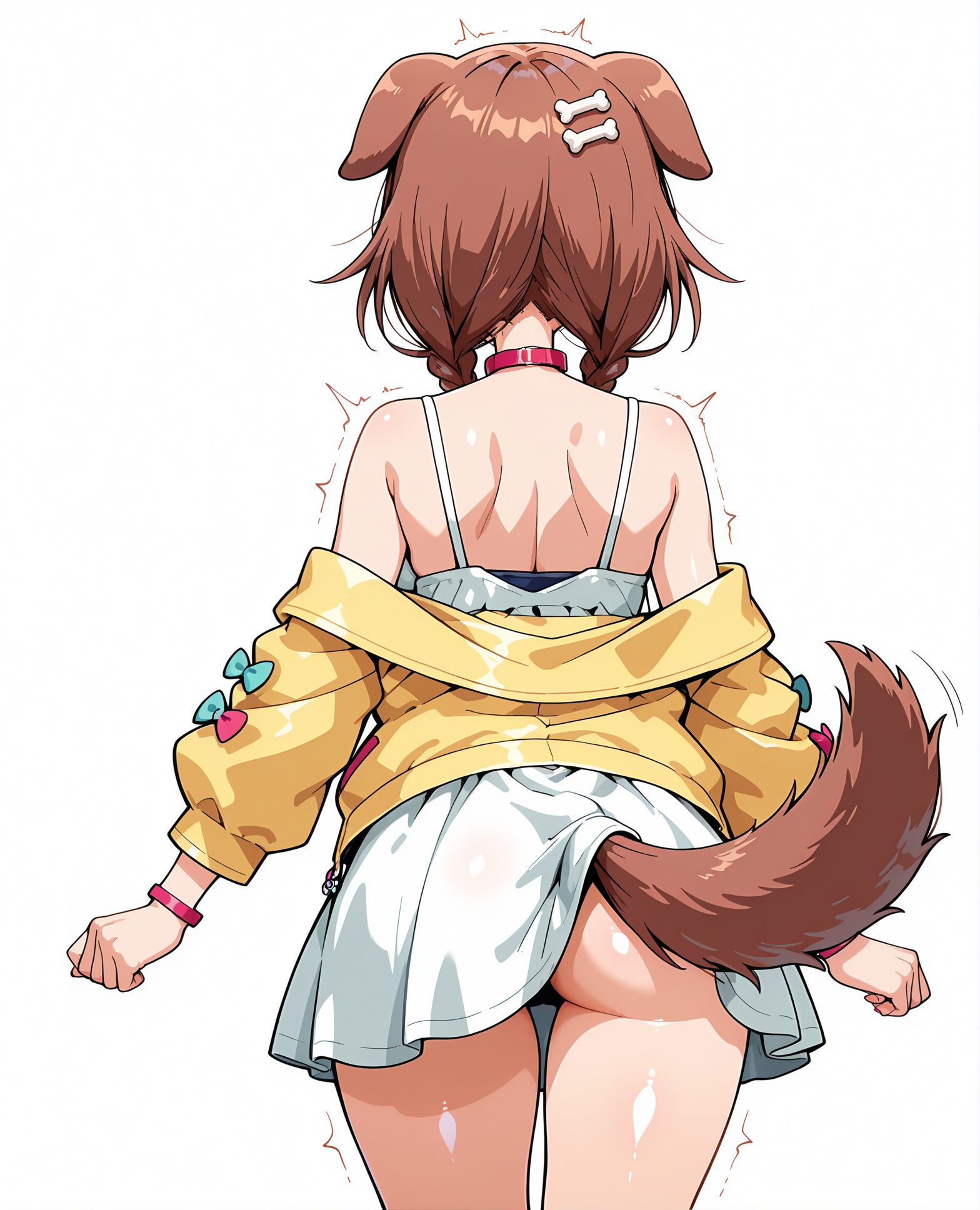 戌神ころねが魅力的な戌神ころねの二次創作AIイラスト