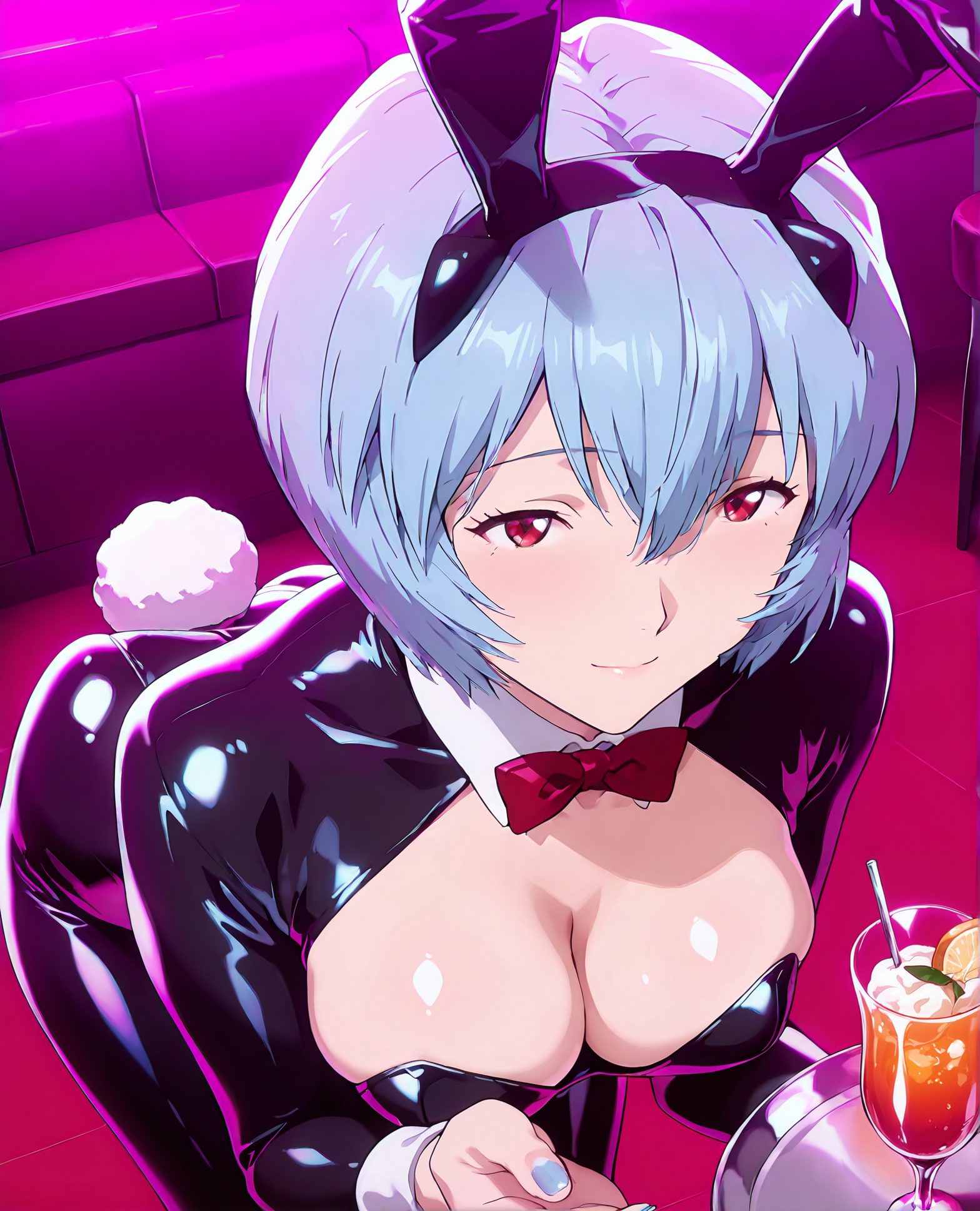 綾波レイが魅力的な綾波レイの二次創作AIイラスト