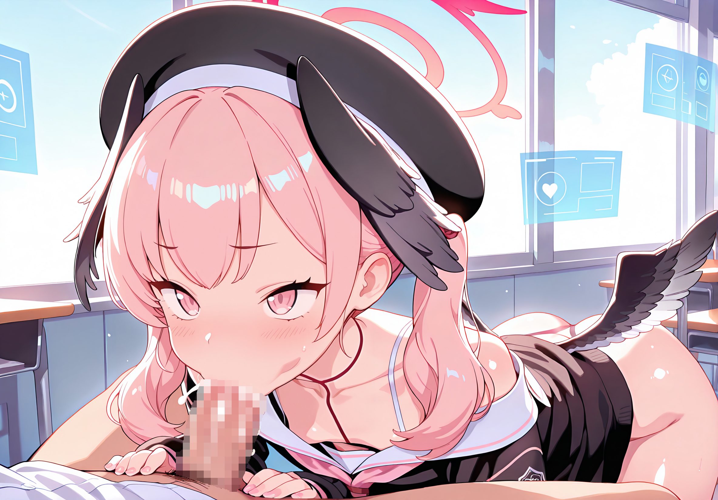 下江コハルの下江コハル姿を描いたAIイラスト