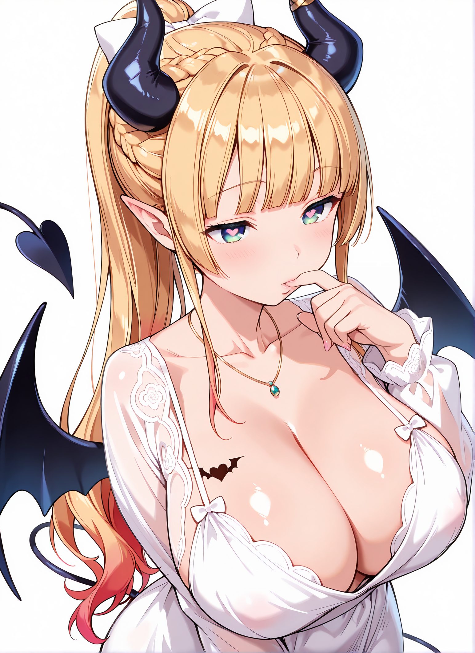 癒月ちょこが魅力的な癒月ちょこの二次創作AIイラスト