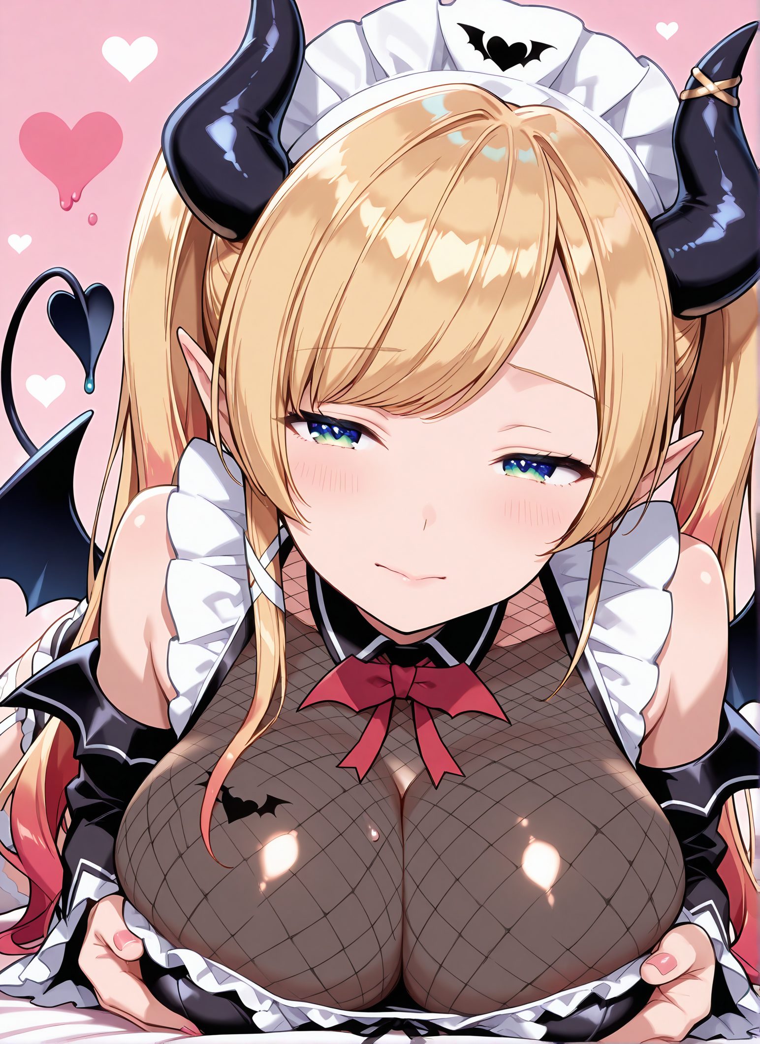 癒月ちょこの癒月ちょこ姿を描いたAIイラスト