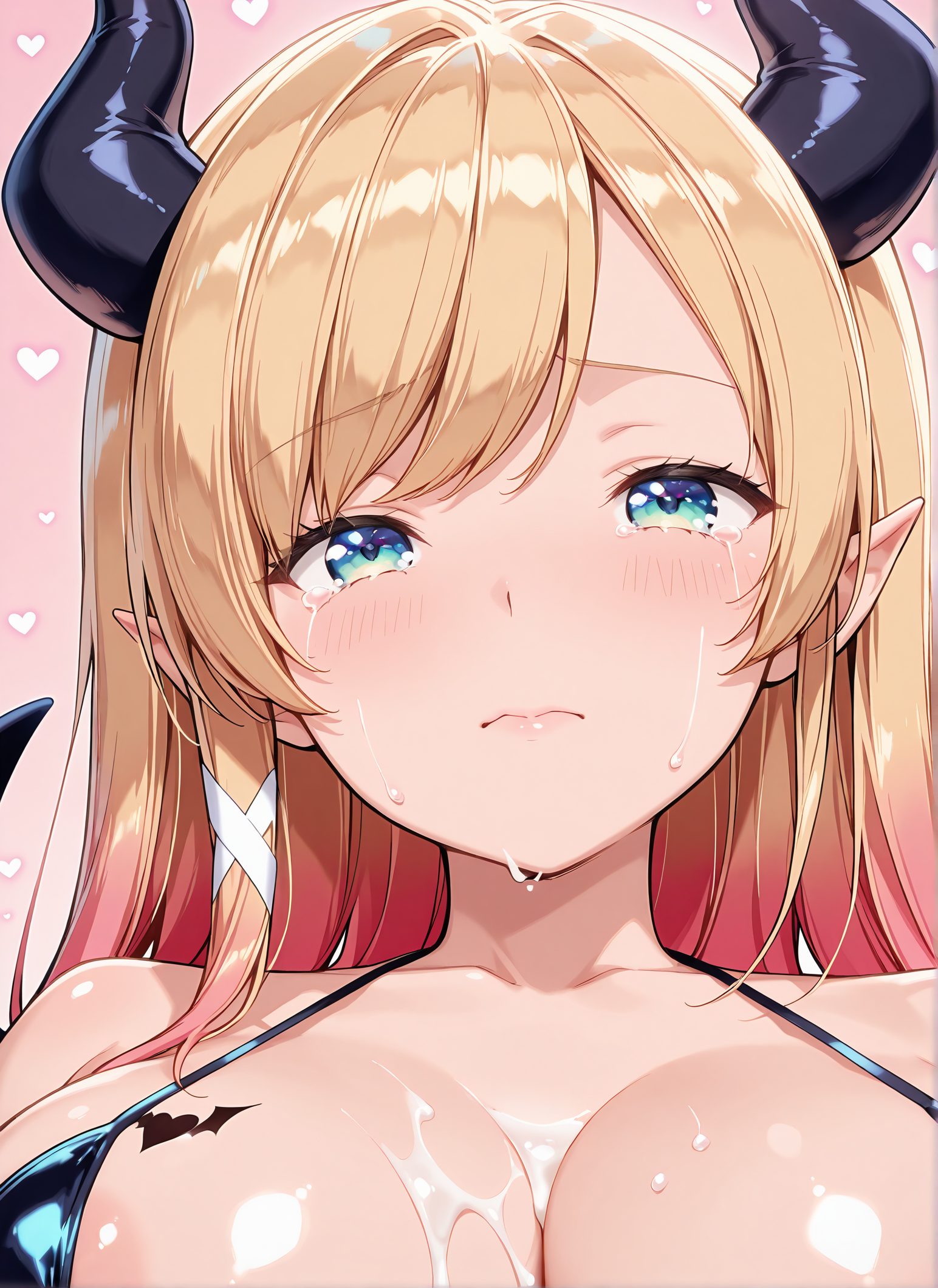 癒月ちょこの癒月ちょこ姿を描いたAIイラスト