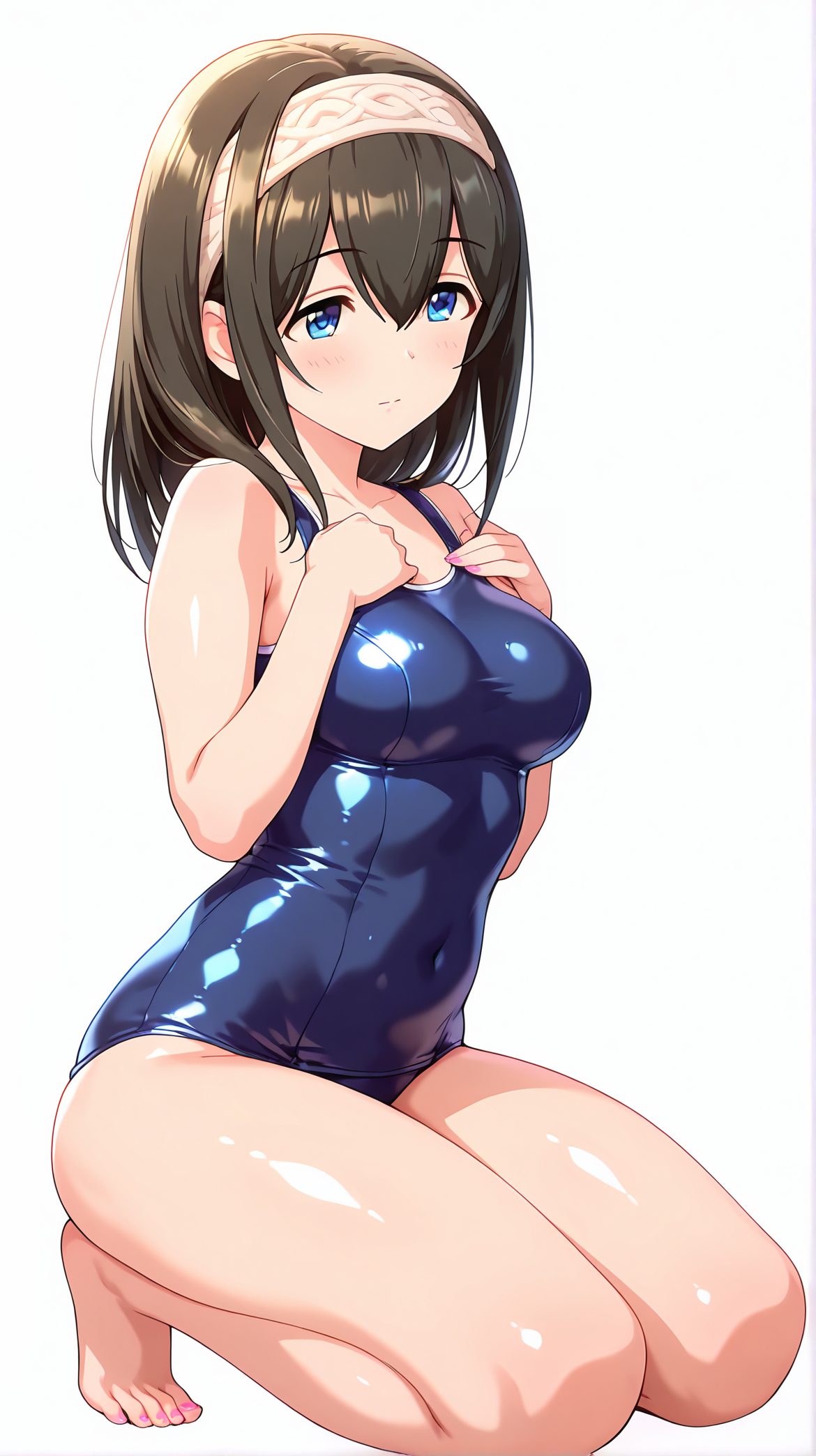 鷺沢文香の鷺沢文香のAIイラスト