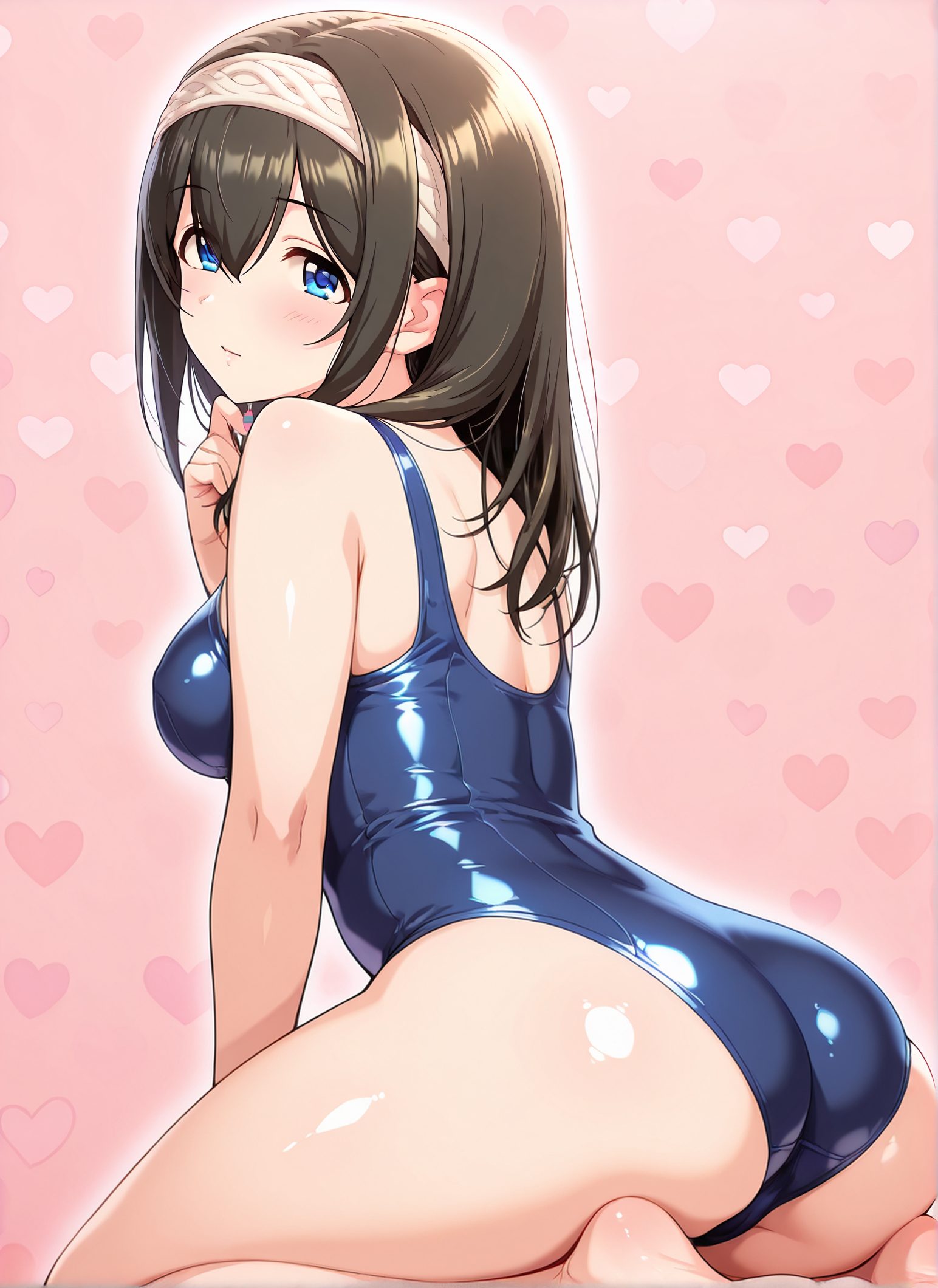 鷺沢文香の鷺沢文香のAIイラスト