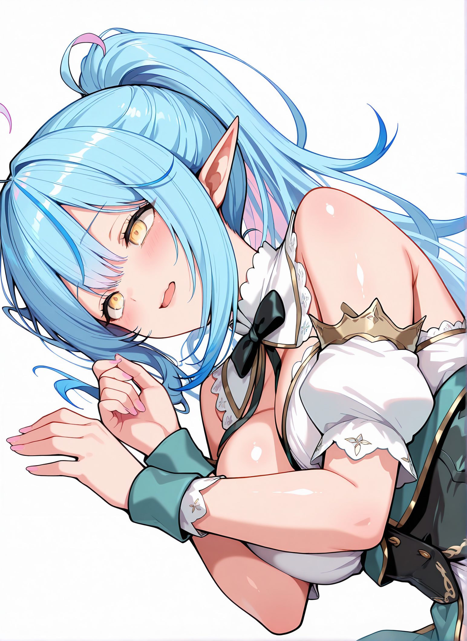 雪花ラミィのAIイラスト