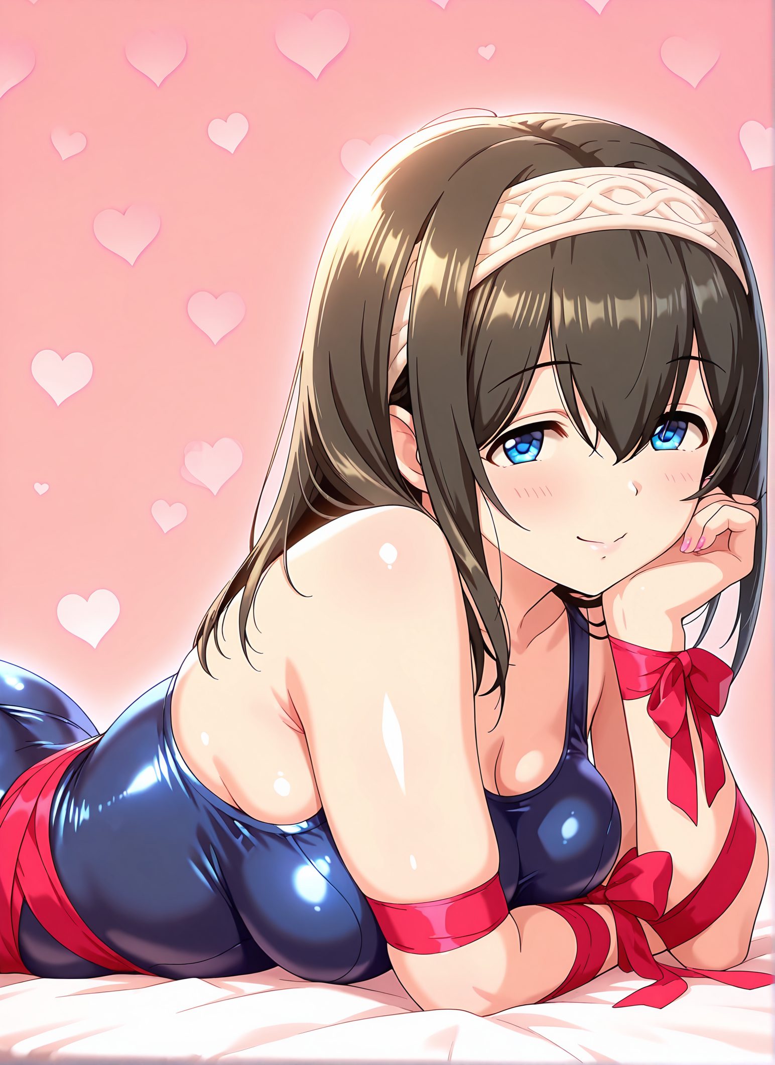 鷺沢文香の鷺沢文香のAIイラスト