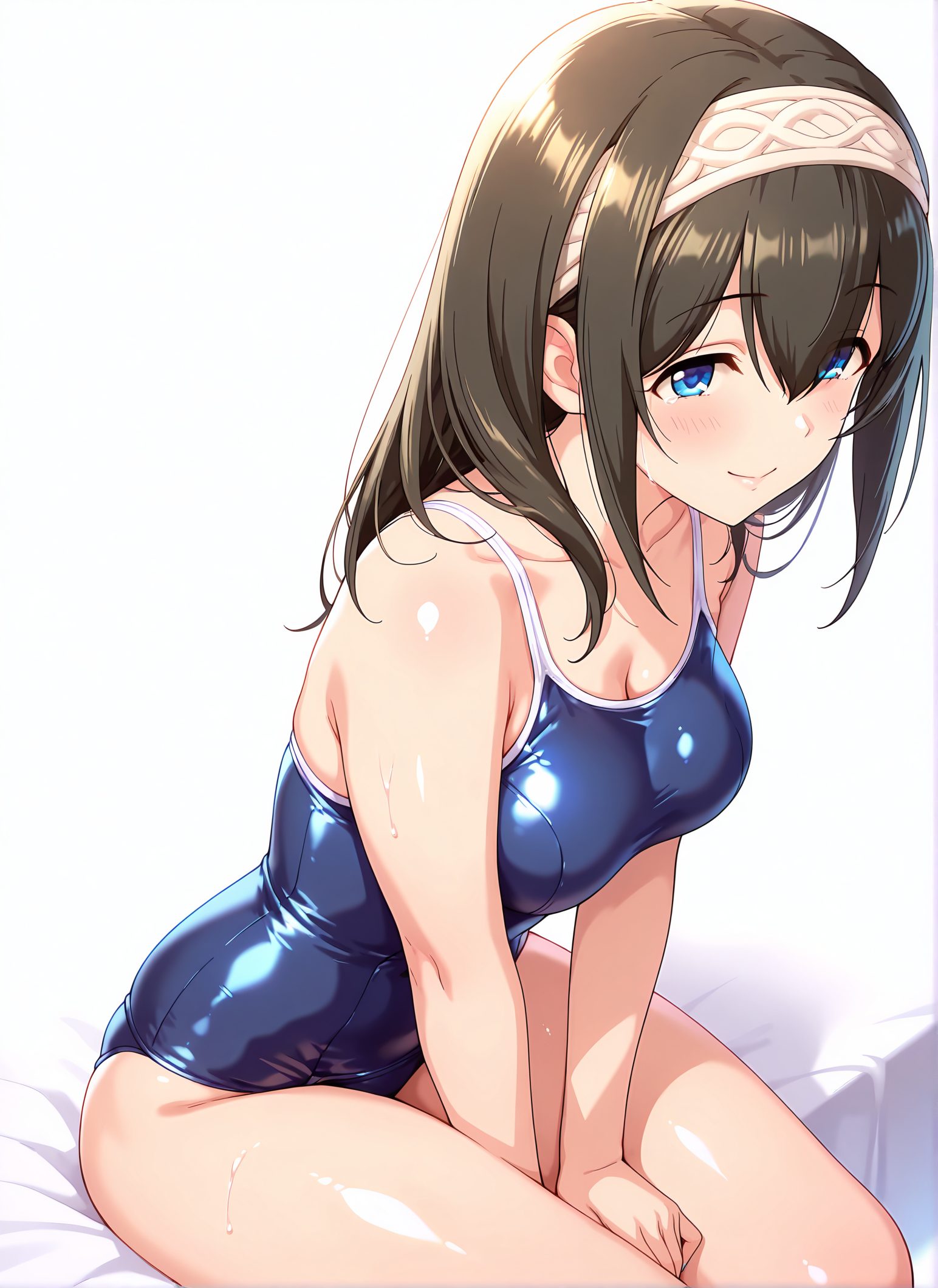 鷺沢文香の鷺沢文香のAIイラスト