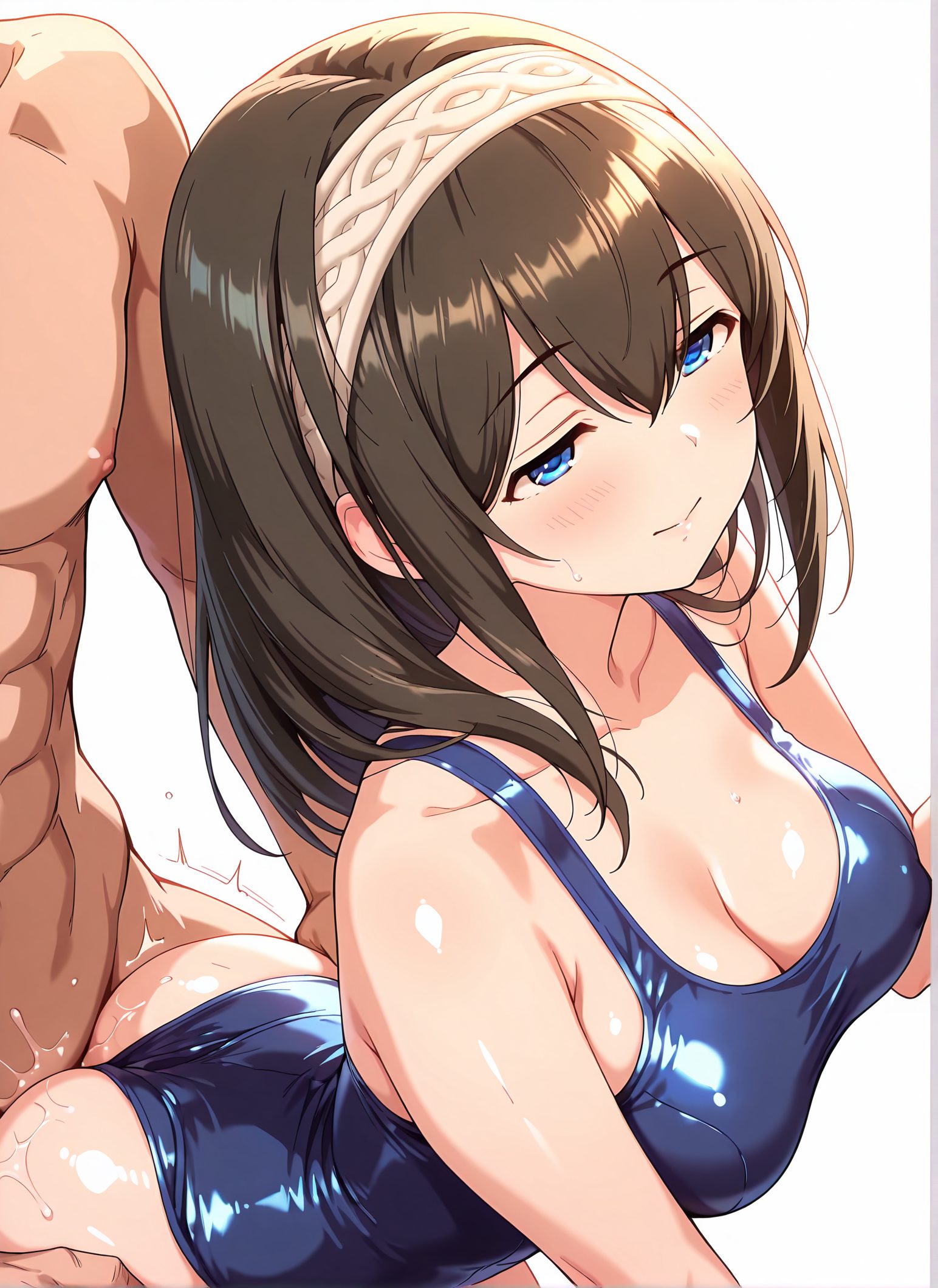鷺沢文香の鷺沢文香のAIイラスト
