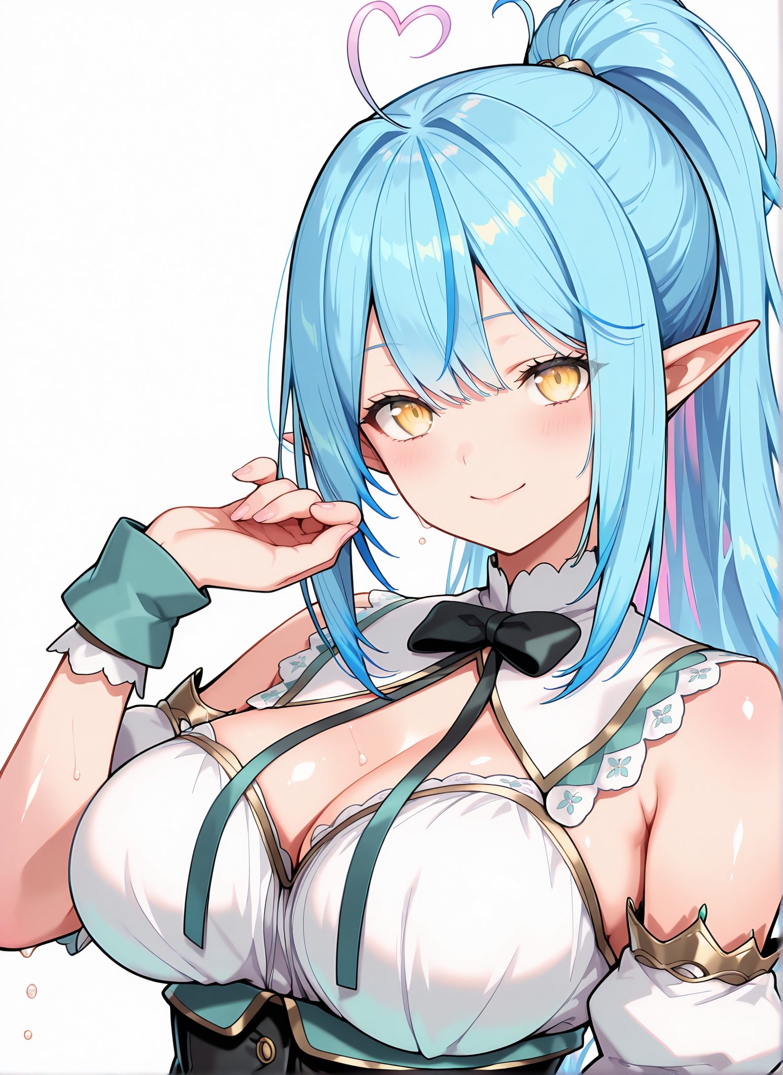 雪花ラミィのエロ可愛いAIイラスト