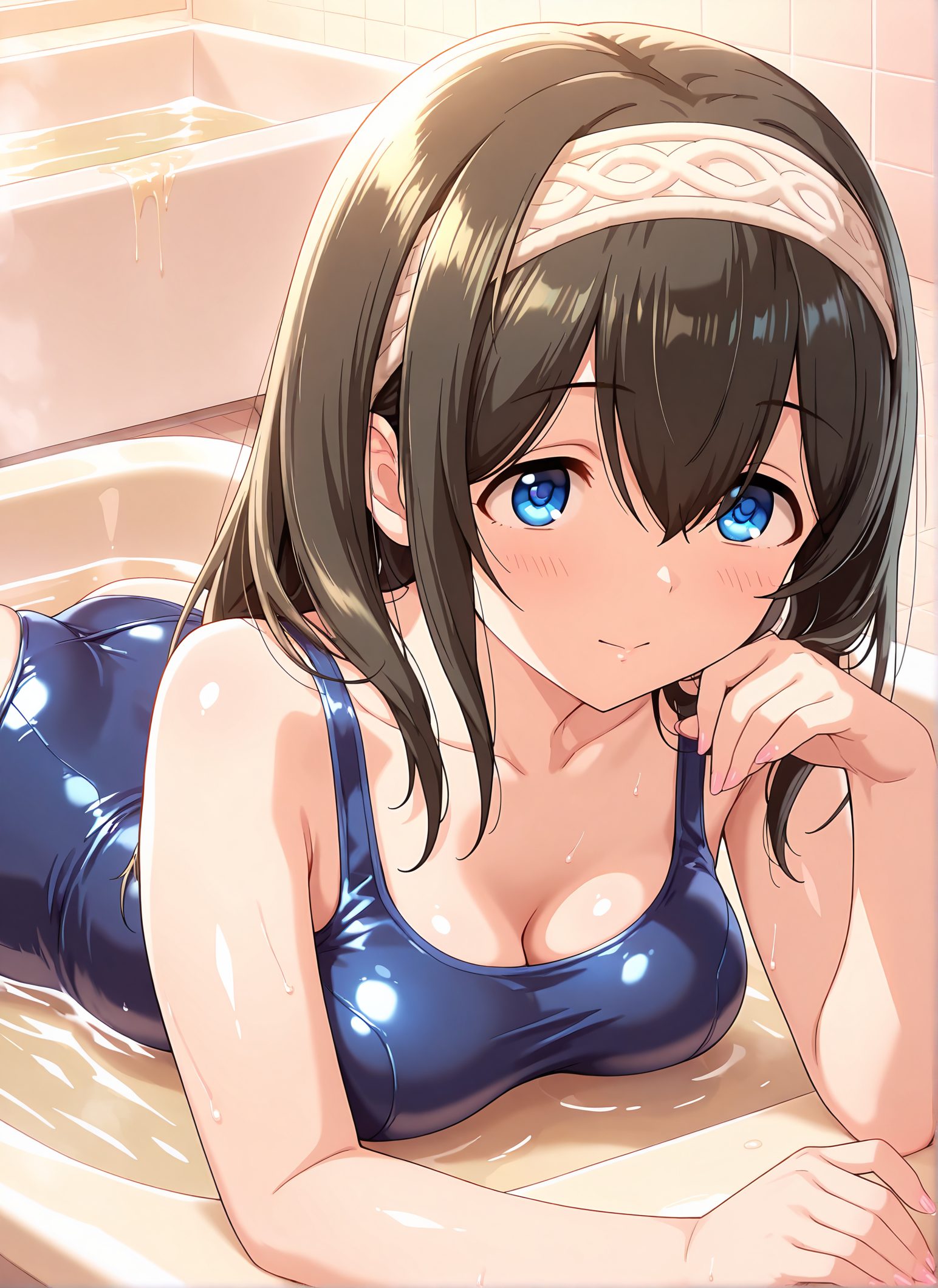 鷺沢文香が魅力的な鷺沢文香の二次創作AIイラスト