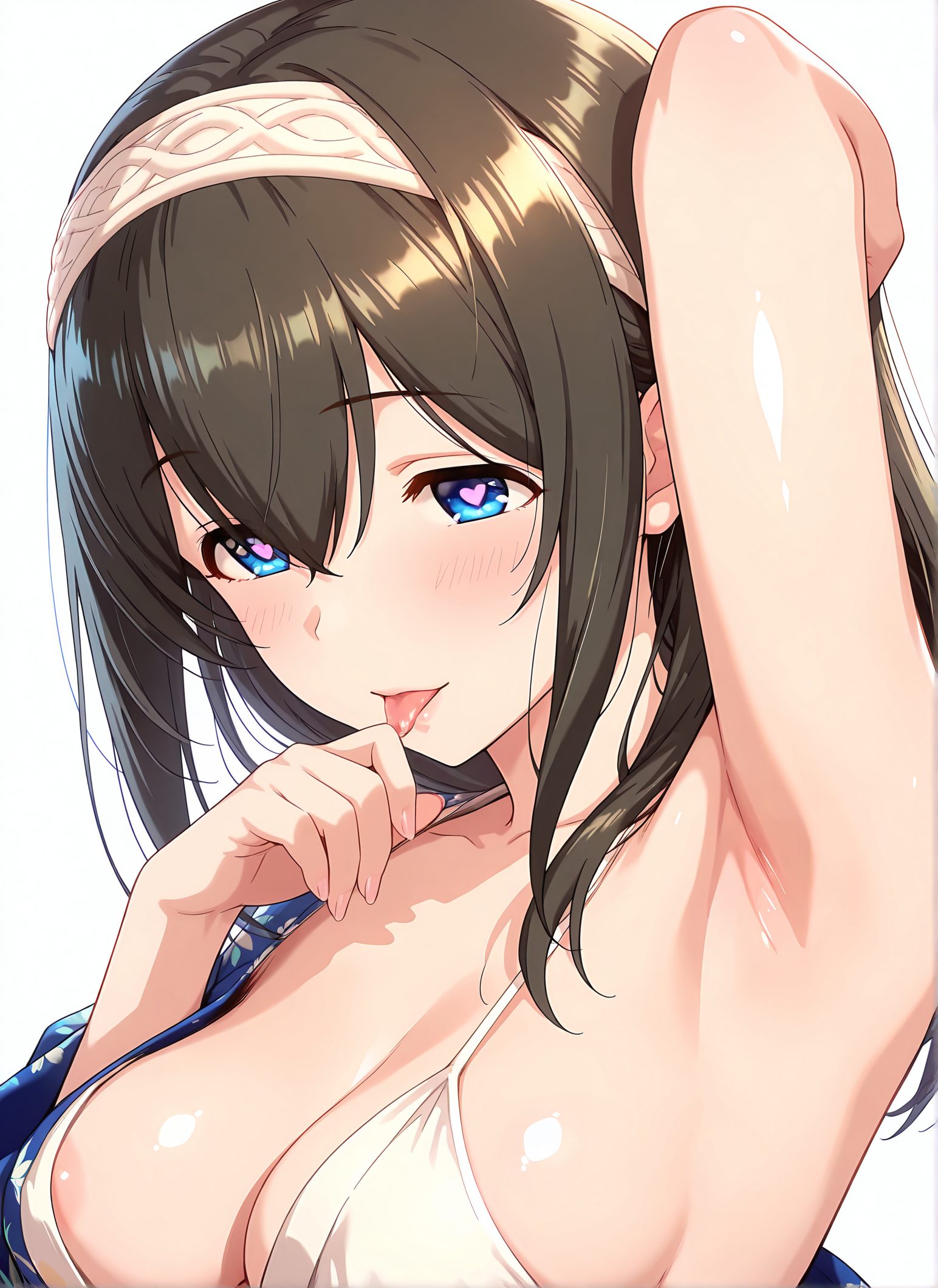 鷺沢文香の鷺沢文香のAIイラスト
