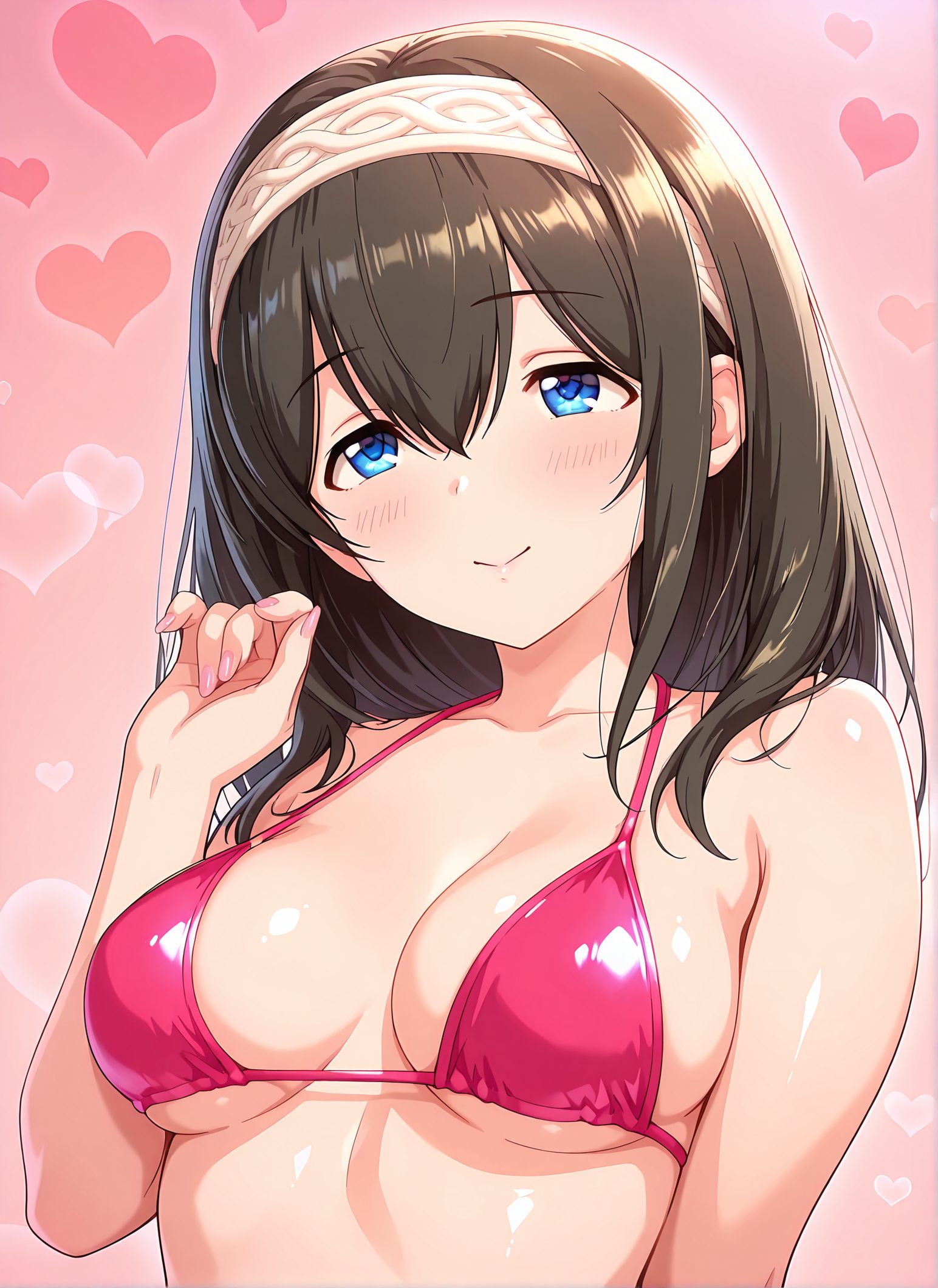 鷺沢文香が魅力的な鷺沢文香の二次創作AIイラスト