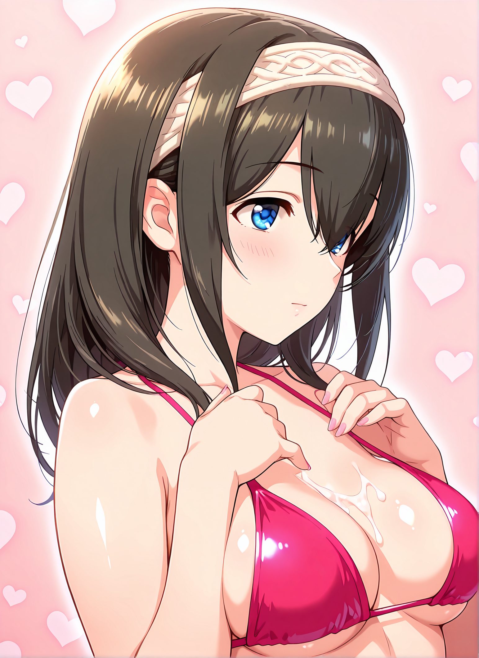 鷺沢文香が魅力的な鷺沢文香の二次創作AIイラスト