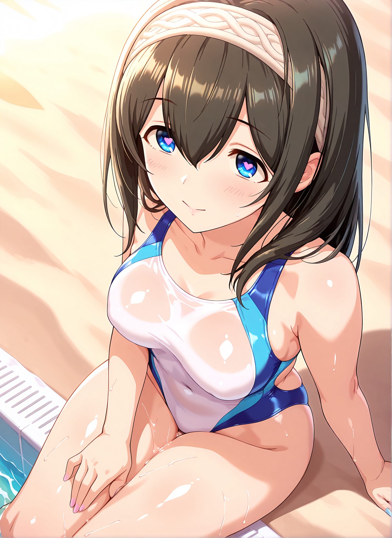 鷺沢文香の鷺沢文香のAIイラスト
