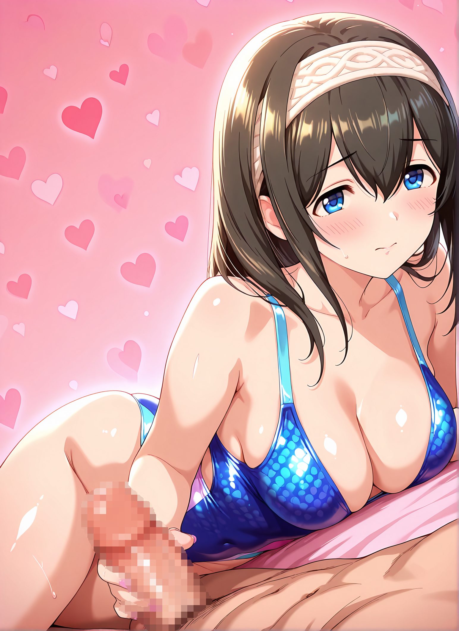 鷺沢文香の鷺沢文香のAIイラスト