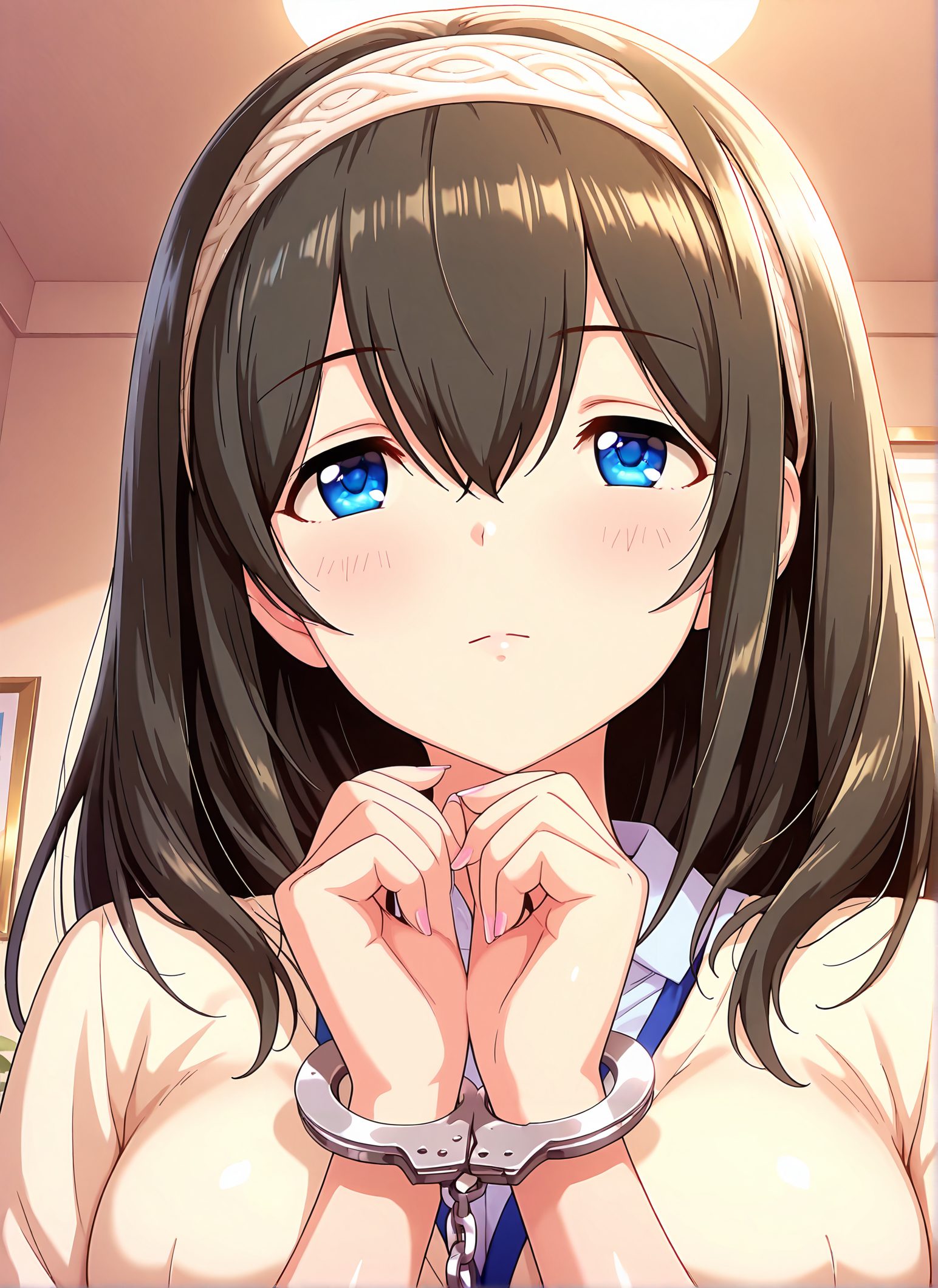 鷺沢文香の鷺沢文香のAIイラスト
