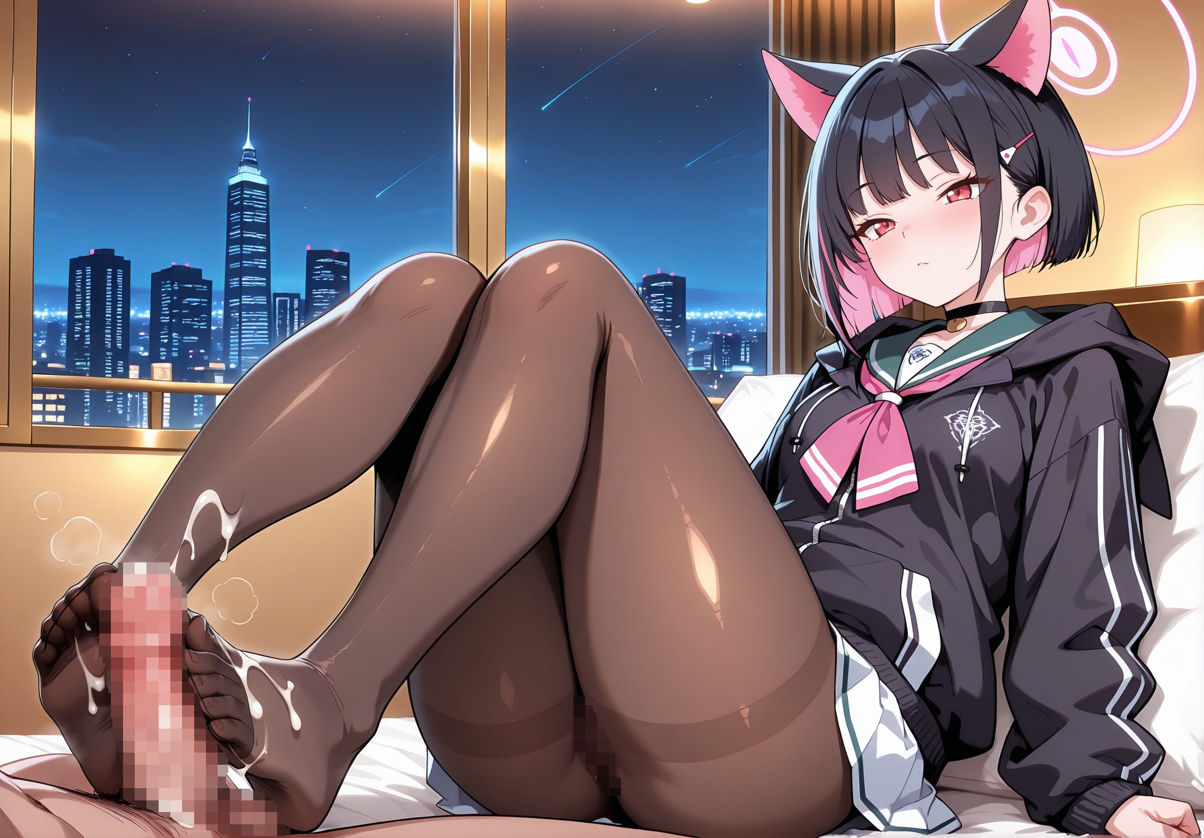 杏山カズサの杏山カズサ姿を描いたAIイラスト
