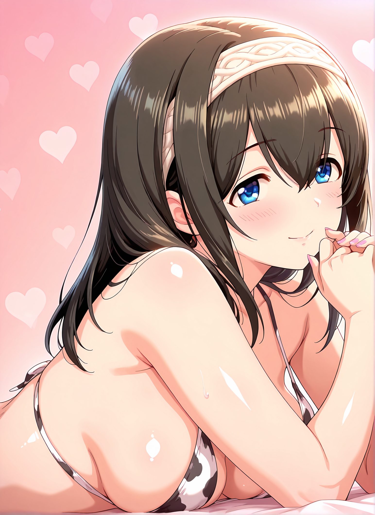 鷺沢文香の鷺沢文香のAIイラスト