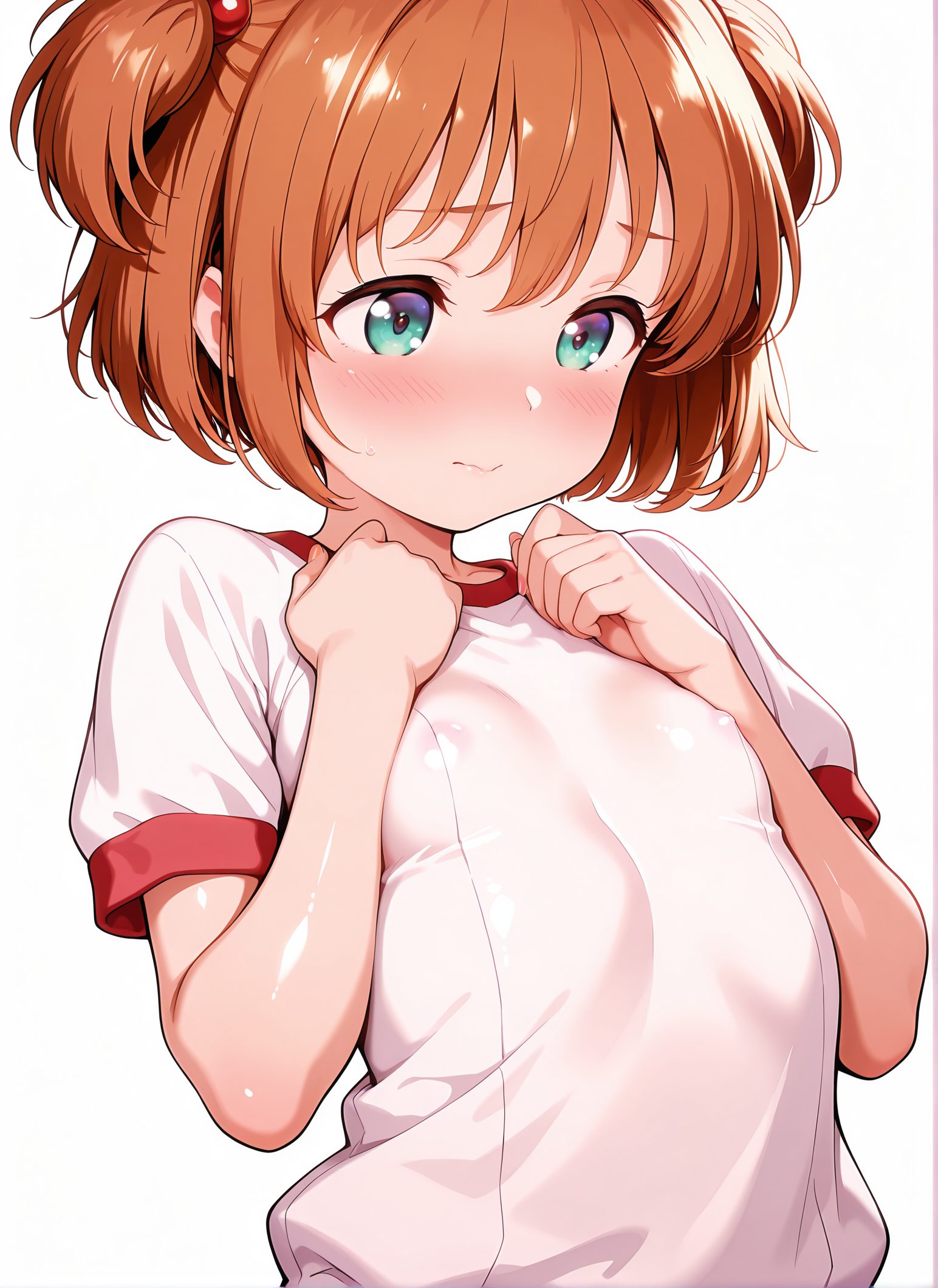 原村和の片岡優希姿を描いたAIイラスト（片岡優希）