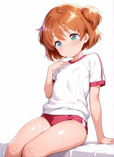片岡優希のちっぱいドスケベボディスーツコスプレ&体操着_大量63枚