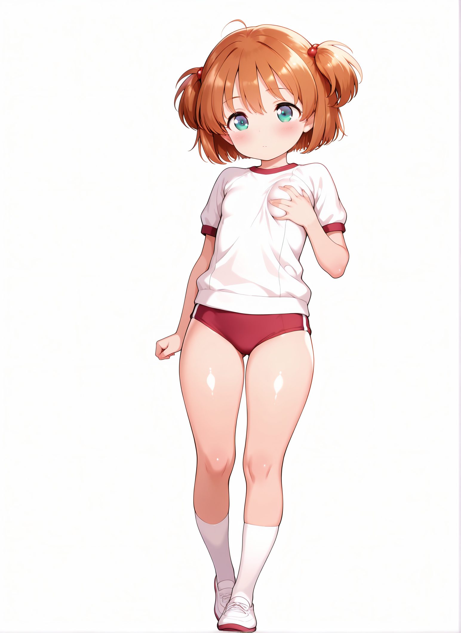 原村和の片岡優希姿を描いたAIイラスト（片岡優希）