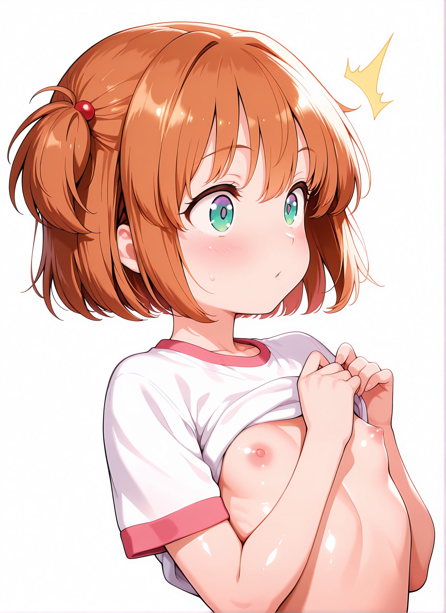 片岡優希が魅力的な原村和の二次創作AIイラスト