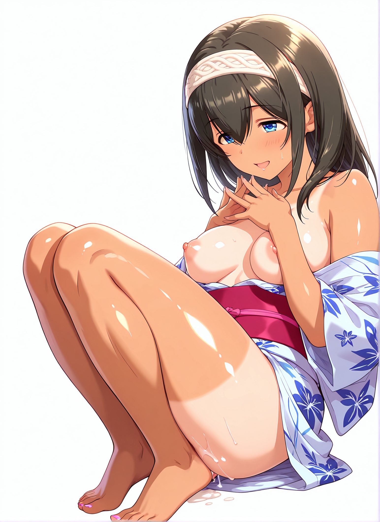 鷺沢文香！鷺沢文香のエロ可愛いAIイラスト