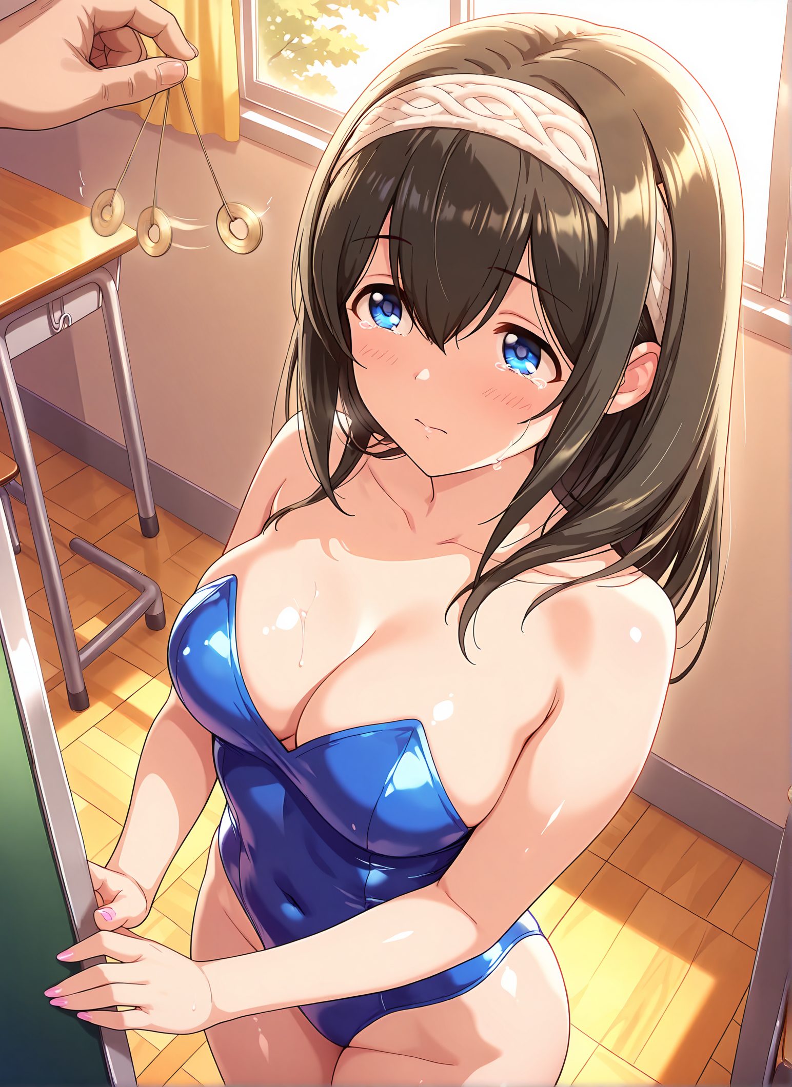 鷺沢文香の鷺沢文香のAIイラスト
