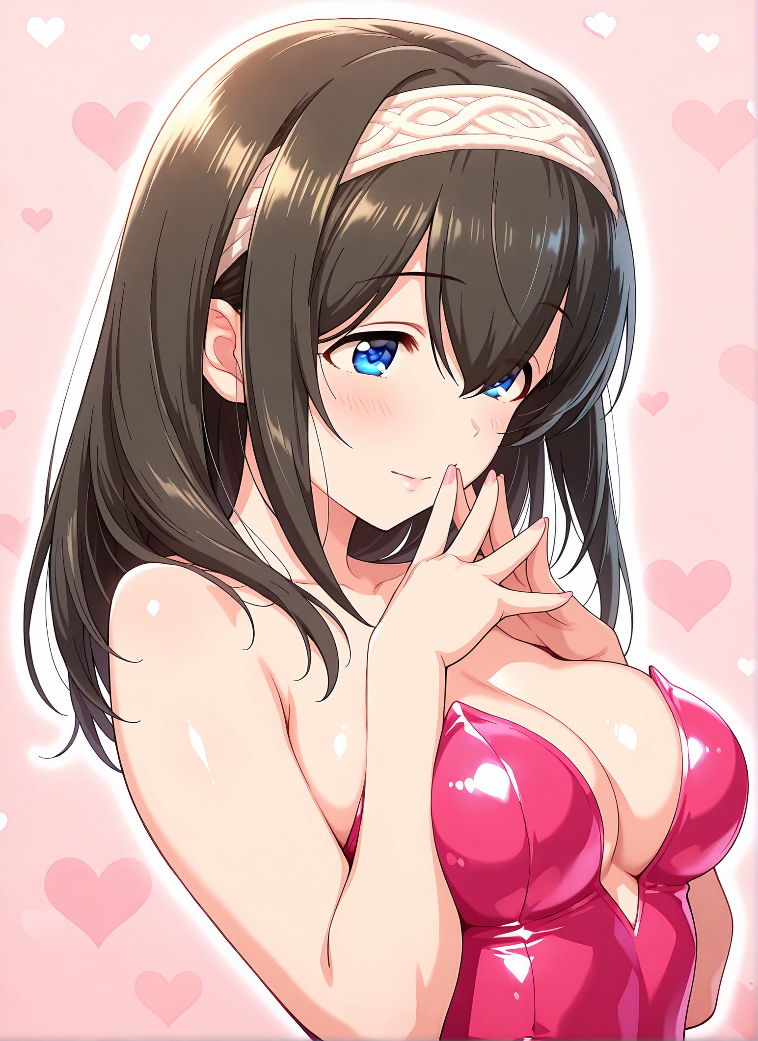 鷺沢文香が魅力的な鷺沢文香の二次創作AIイラスト