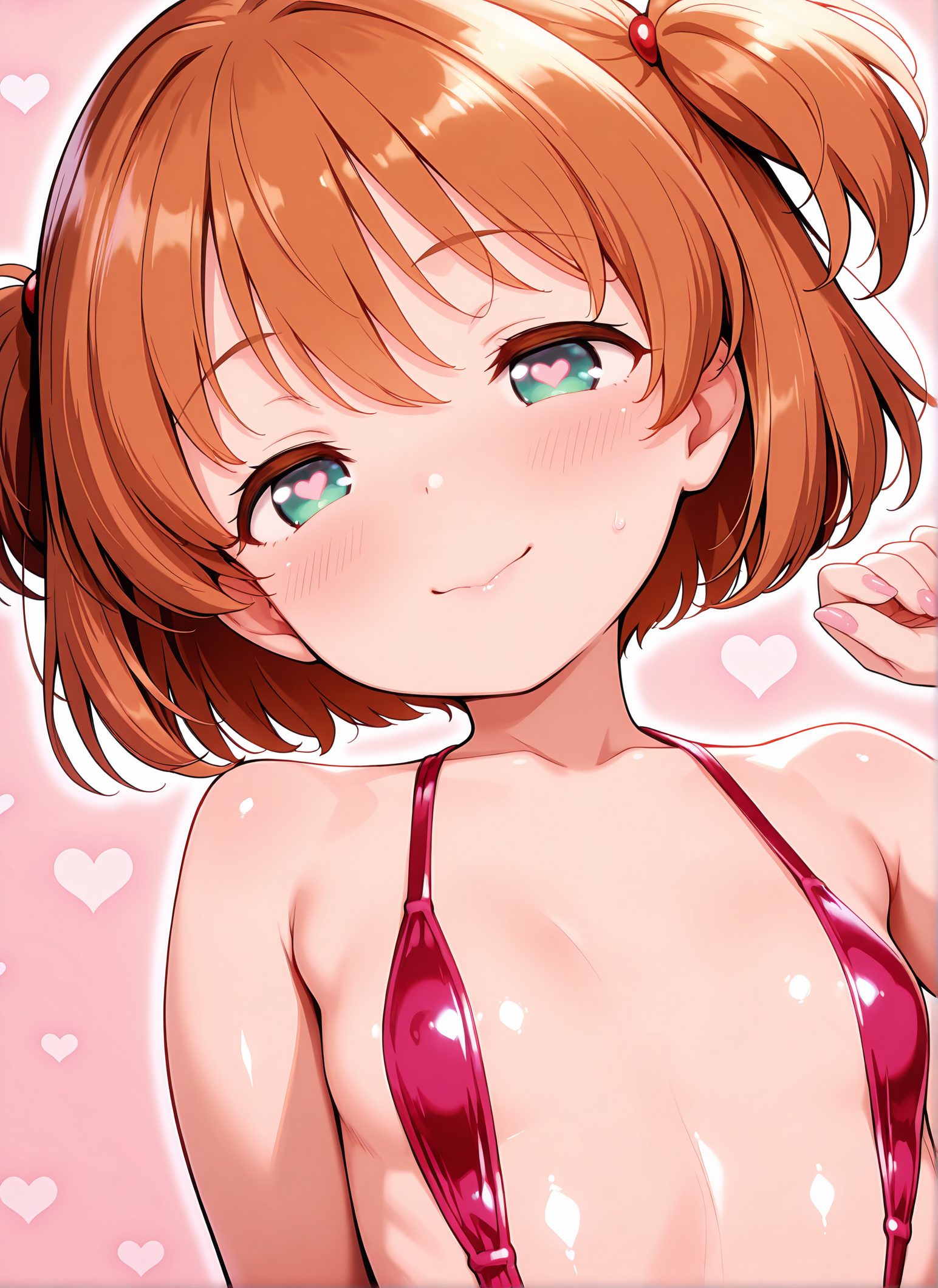 片岡優希・片岡優希の原村和のAIイラスト