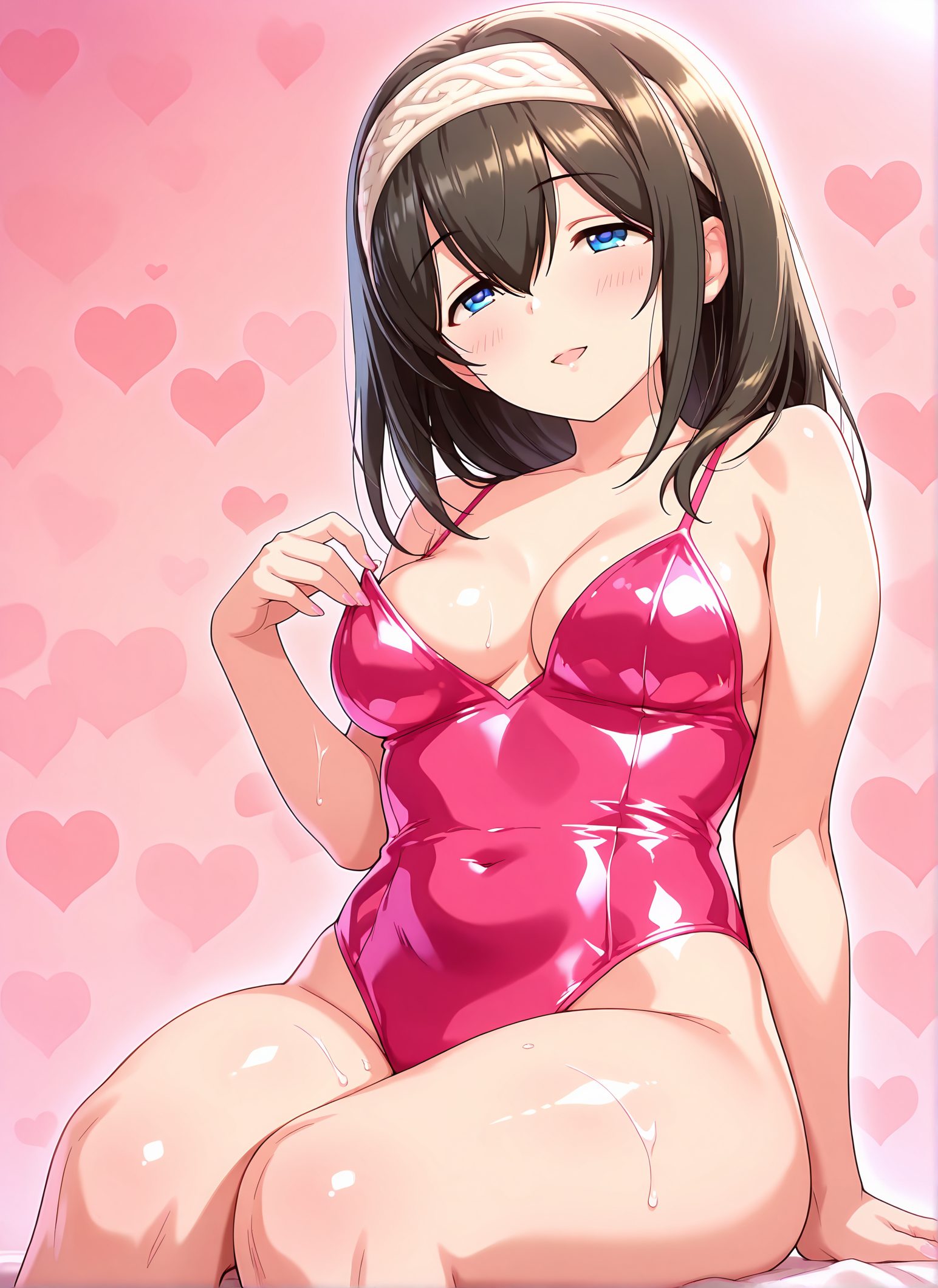 鷺沢文香の鷺沢文香のAIイラスト