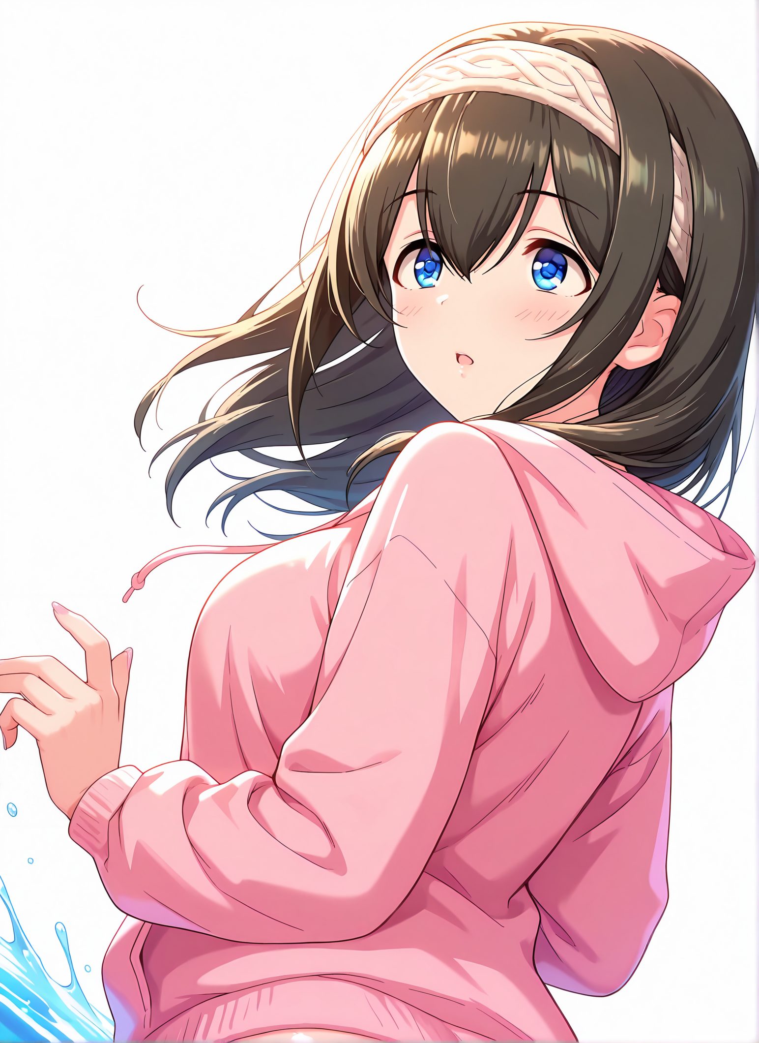 鷺沢文香が魅力的な鷺沢文香の二次創作AIイラスト