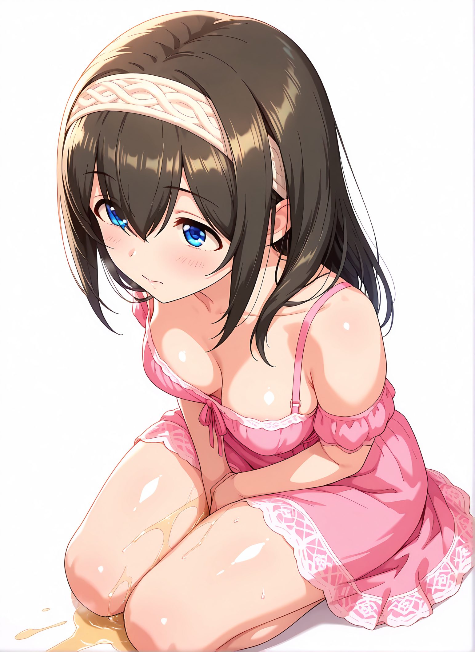 鷺沢文香の鷺沢文香のAIイラスト