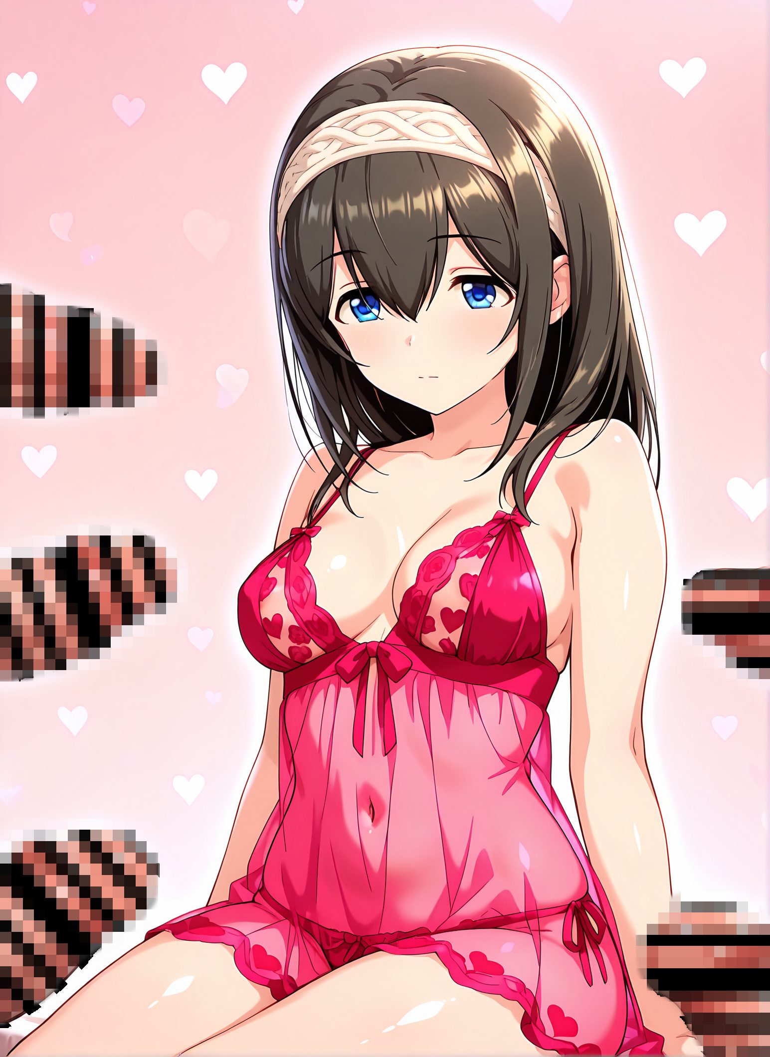 鷺沢文香の鷺沢文香のAIイラスト