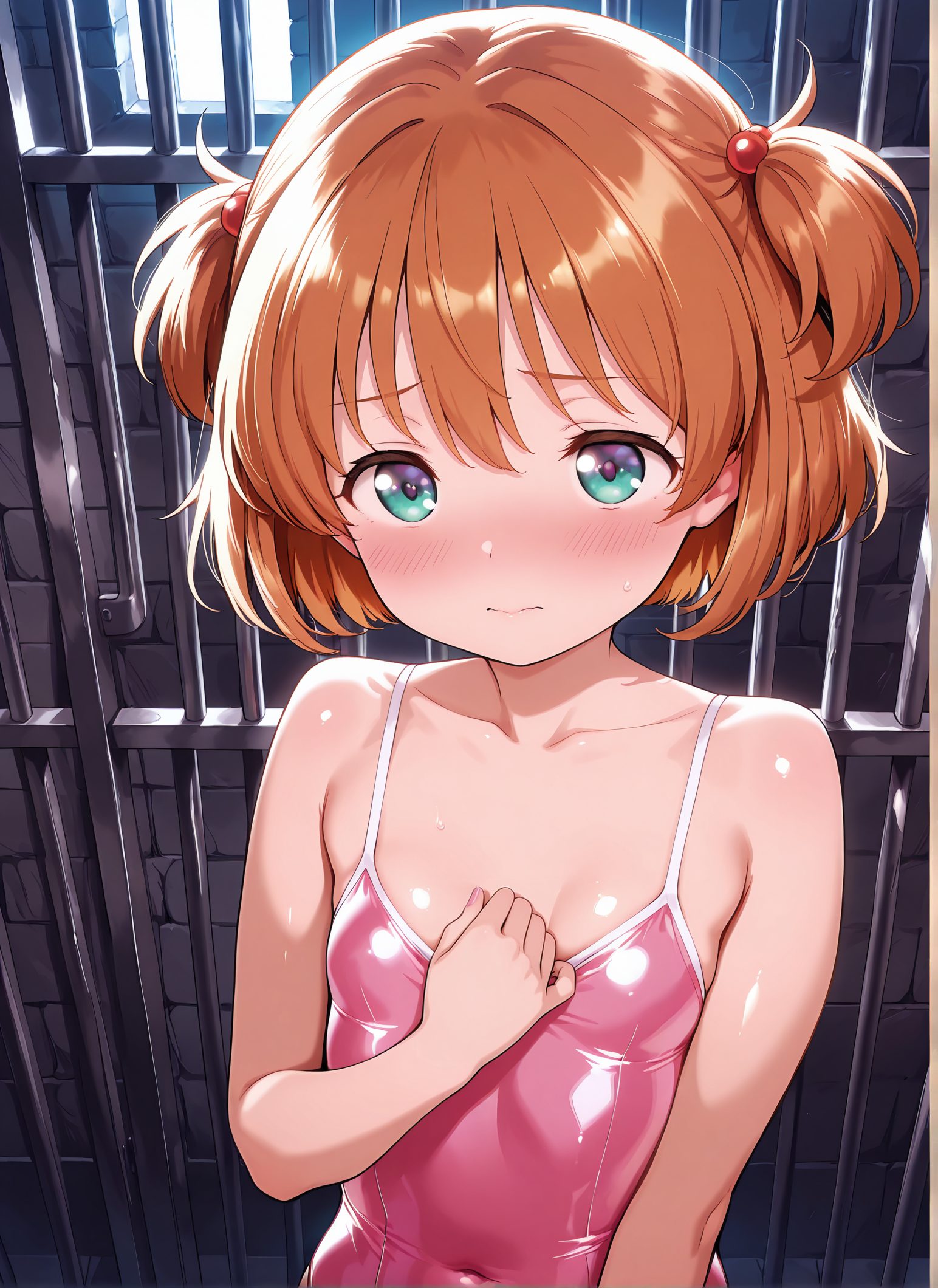 片岡優希の原村和のAIイラスト