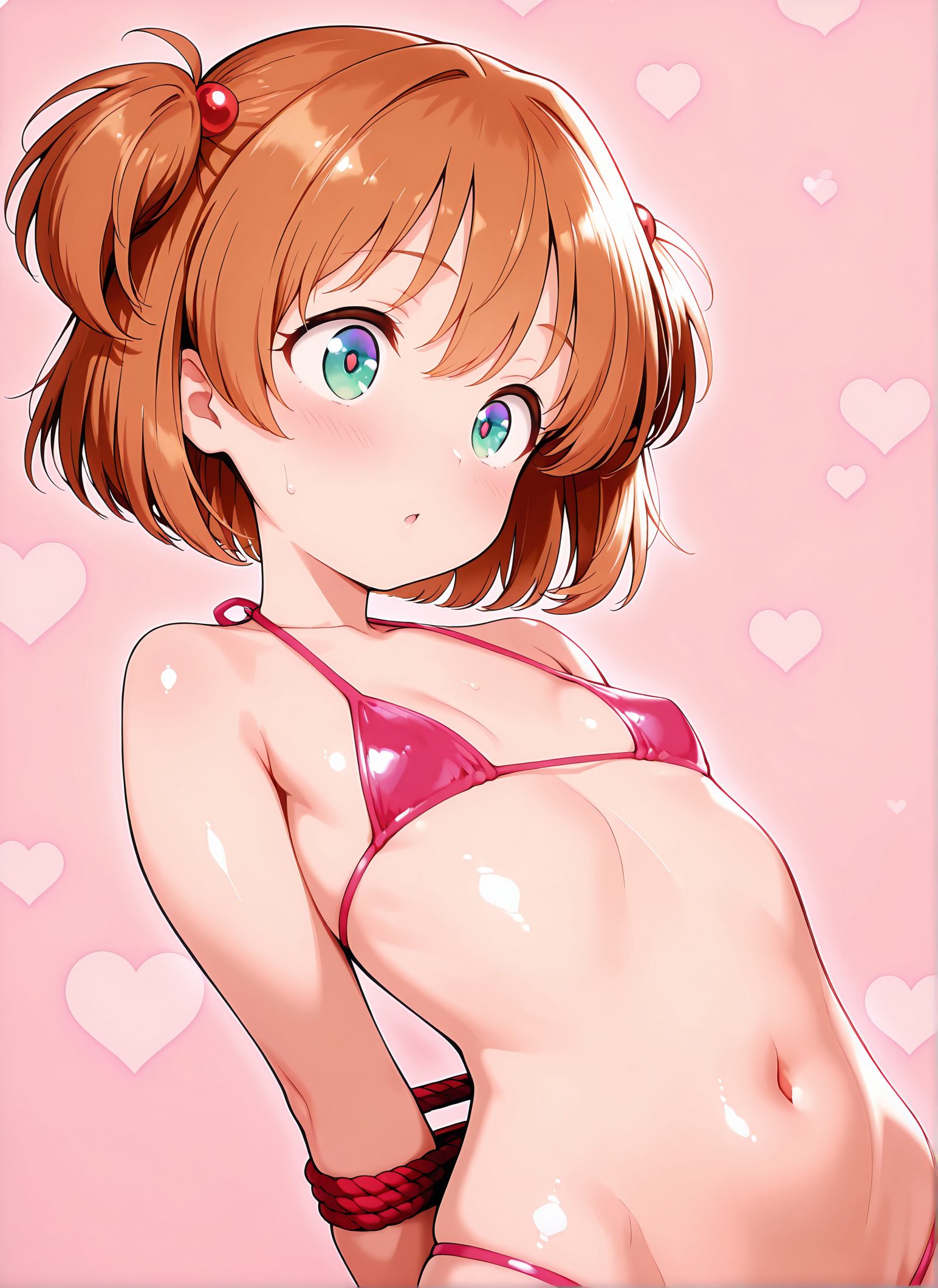 片岡優希が魅力的な原村和の二次創作AIイラスト