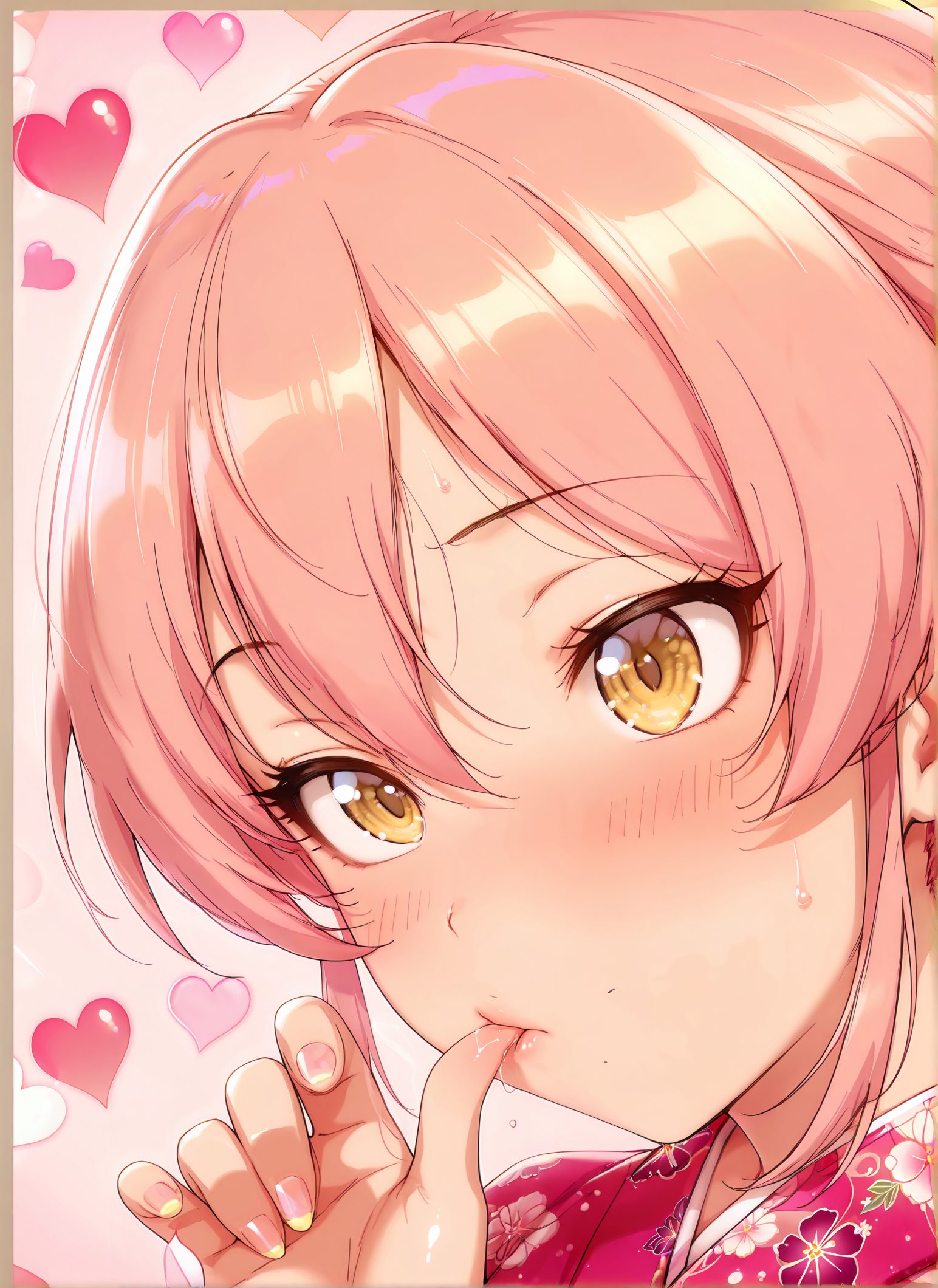 城ヶ崎美嘉の城ヶ崎美嘉のAIイラスト