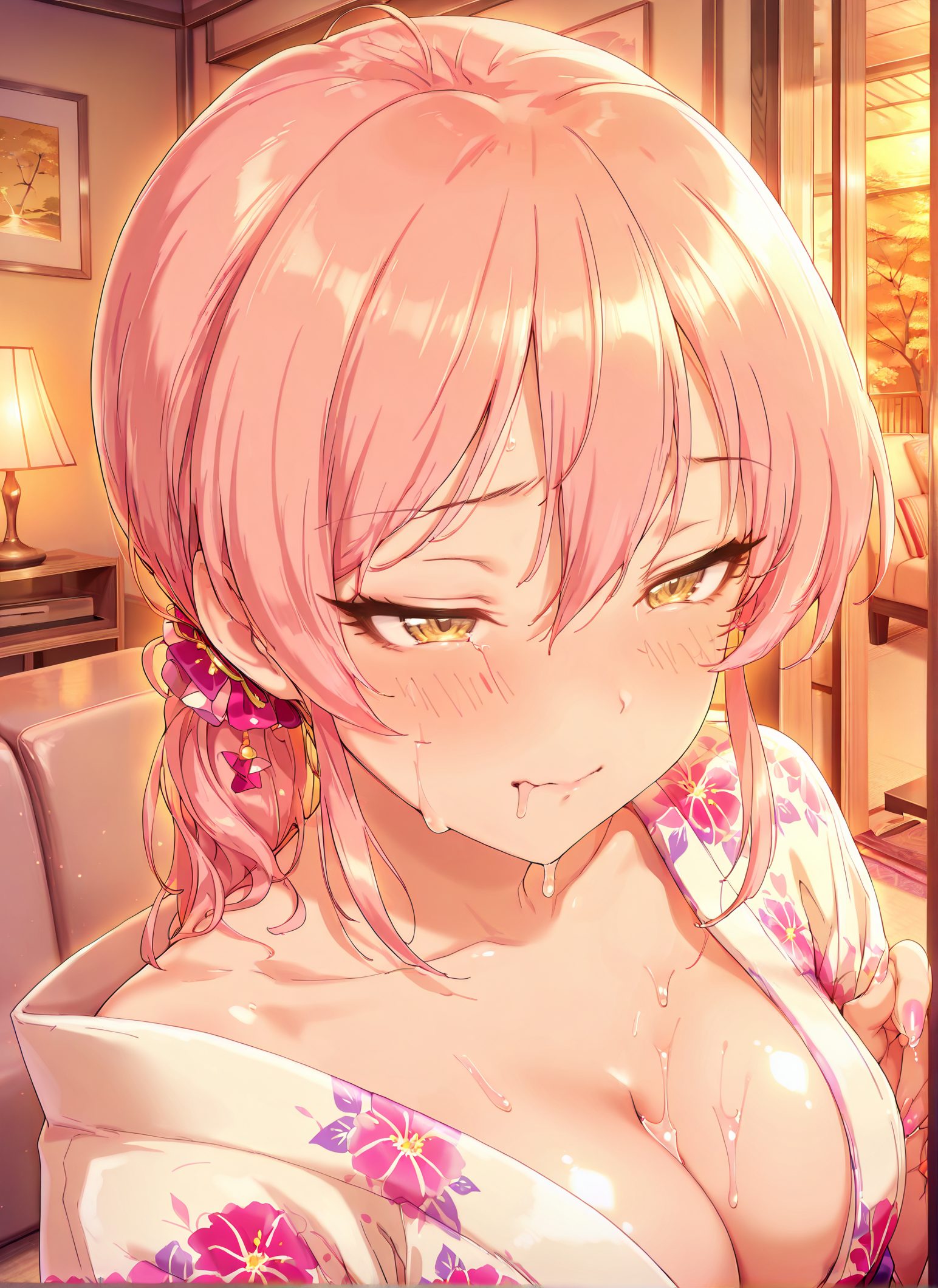 城ヶ崎美嘉が魅力的な城ヶ崎美嘉の二次創作AIイラスト