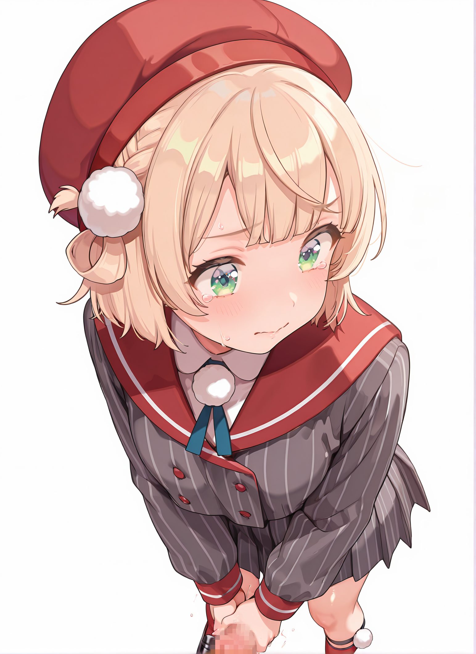 しぐれういのしぐれうい姿を描いたAIイラスト