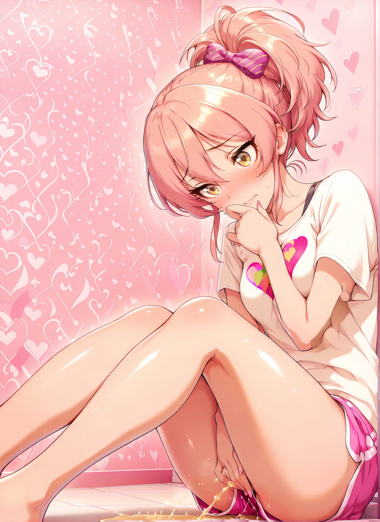 城ヶ崎美嘉の城ヶ崎美嘉姿を描いたAIイラスト